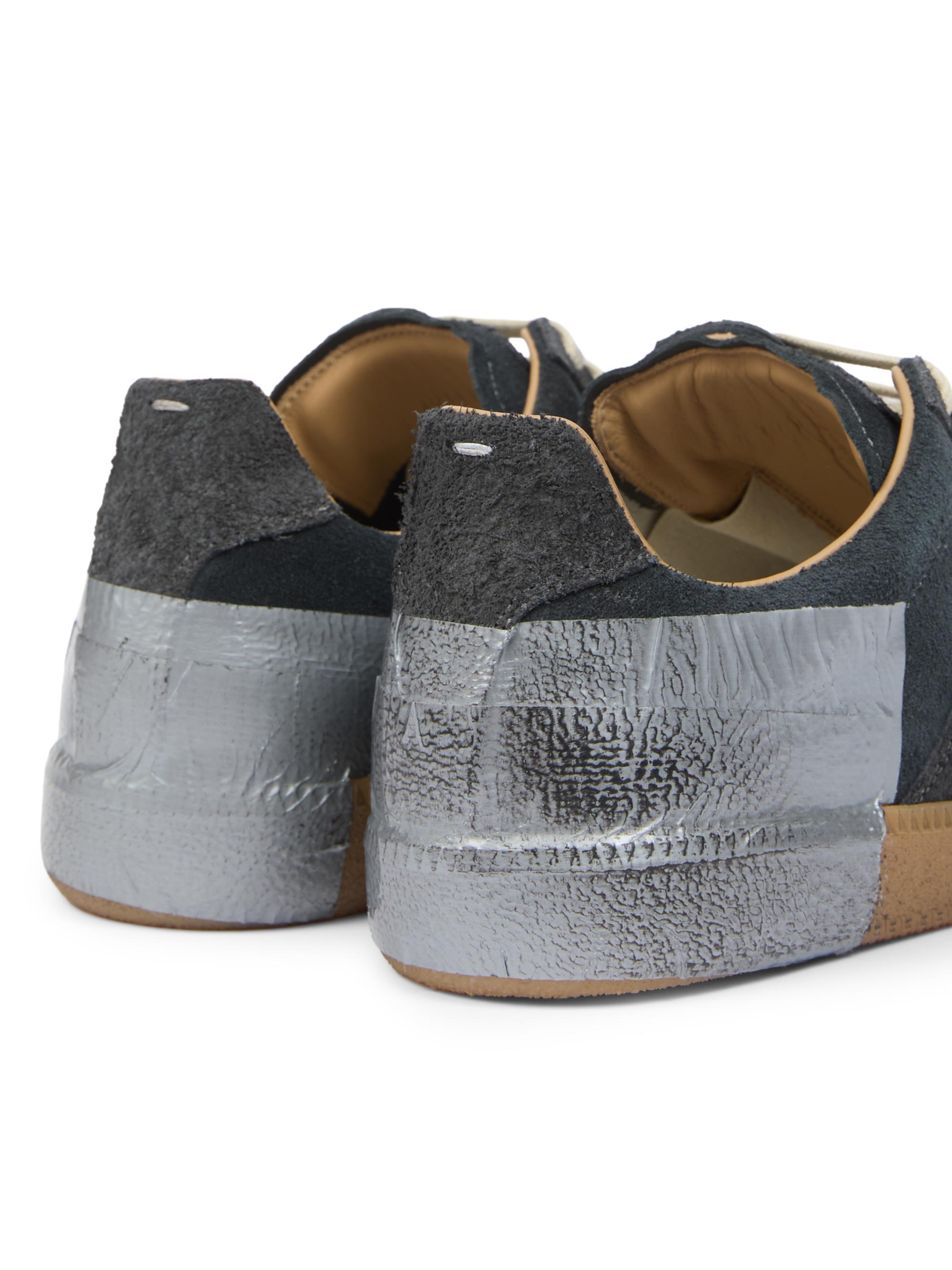 Maison Margiela Replica Deconstructed Suede Sneakers | Saks Fifth