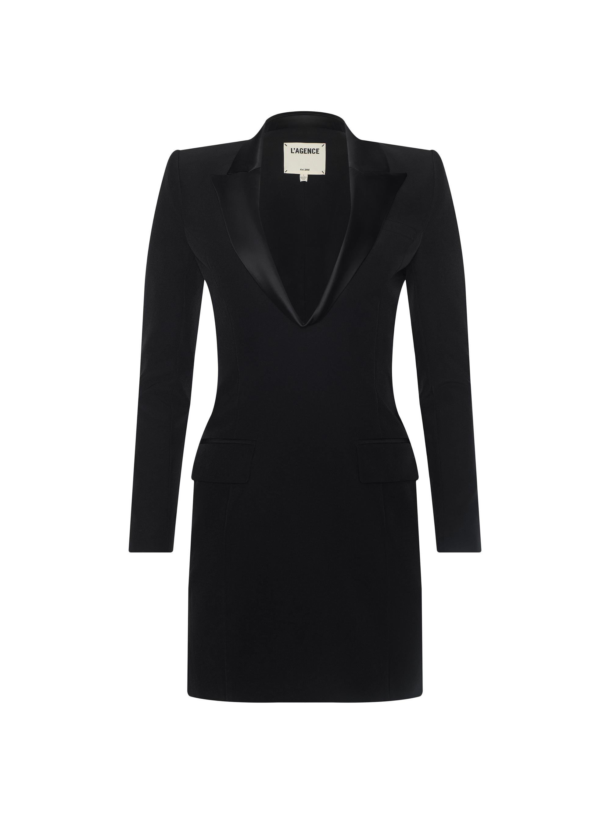 L'AGENCE Women's Esti Blazer Minidress - Black
