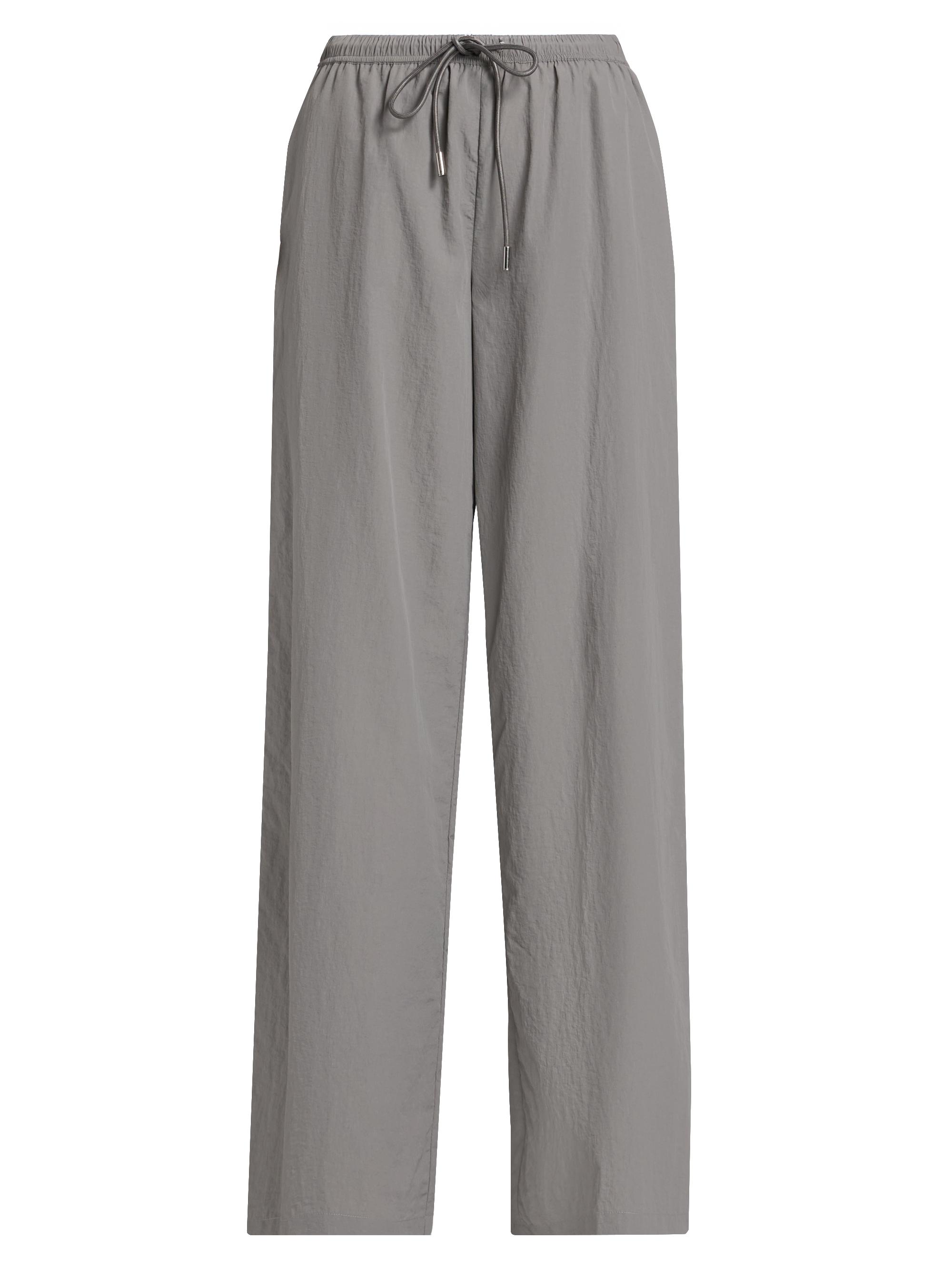 L'AGENCE Women's Valkyrie Drawstring Wide-Leg Pants - Medium Grey
