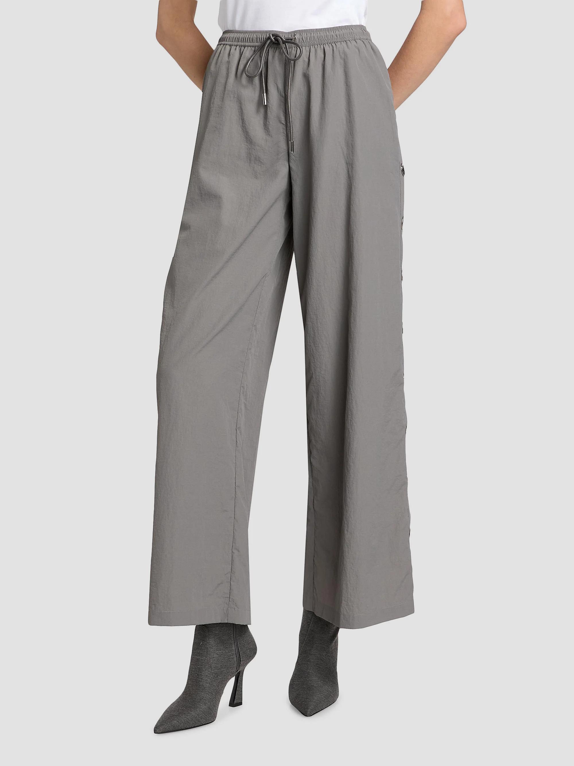 L'AGENCE Valkyrie Drawstring Wide-Leg Pants | Saks Fifth Avenue