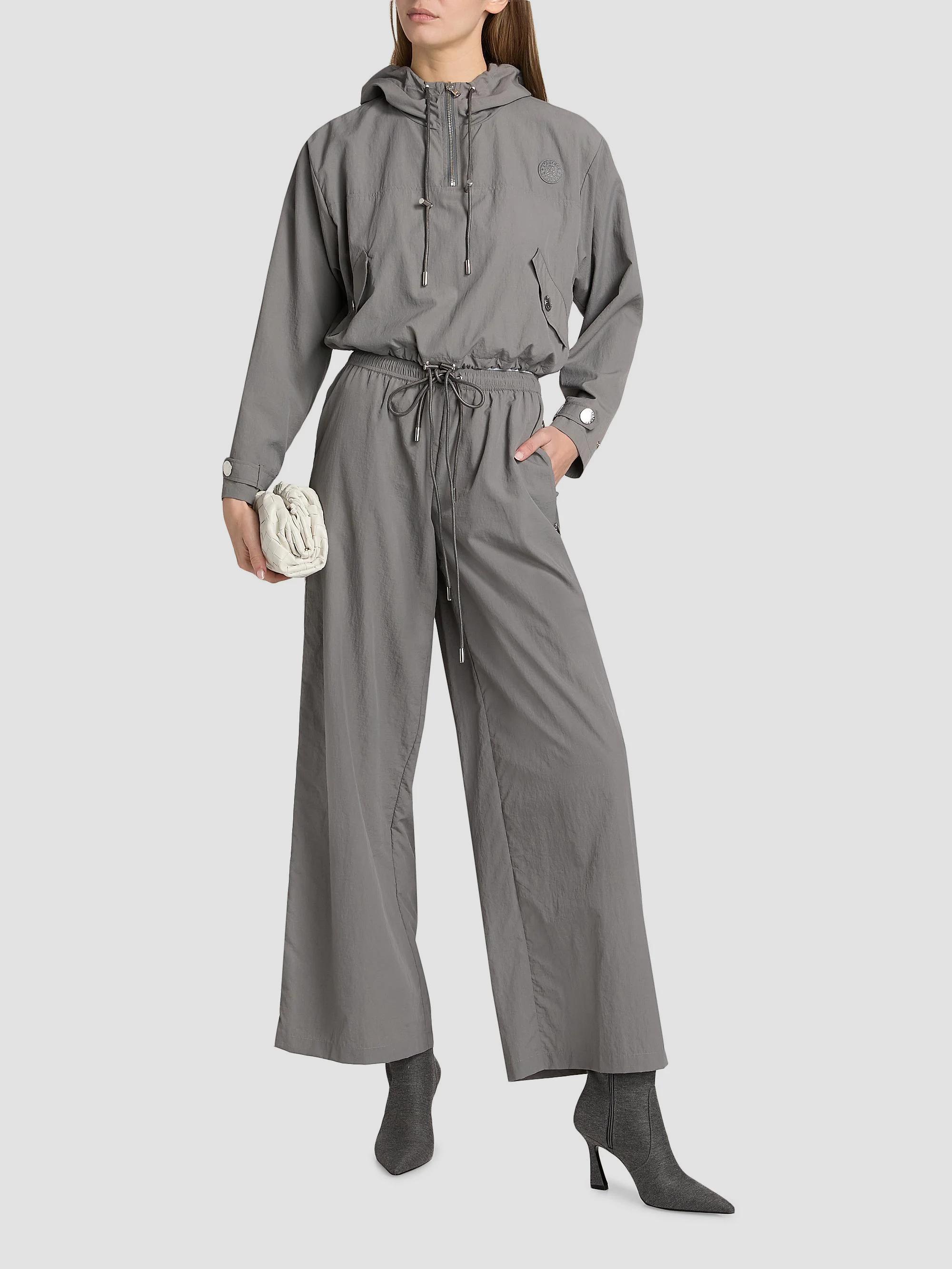 L'AGENCE Valkyrie Drawstring Wide-Leg Pants | Saks Fifth Avenue