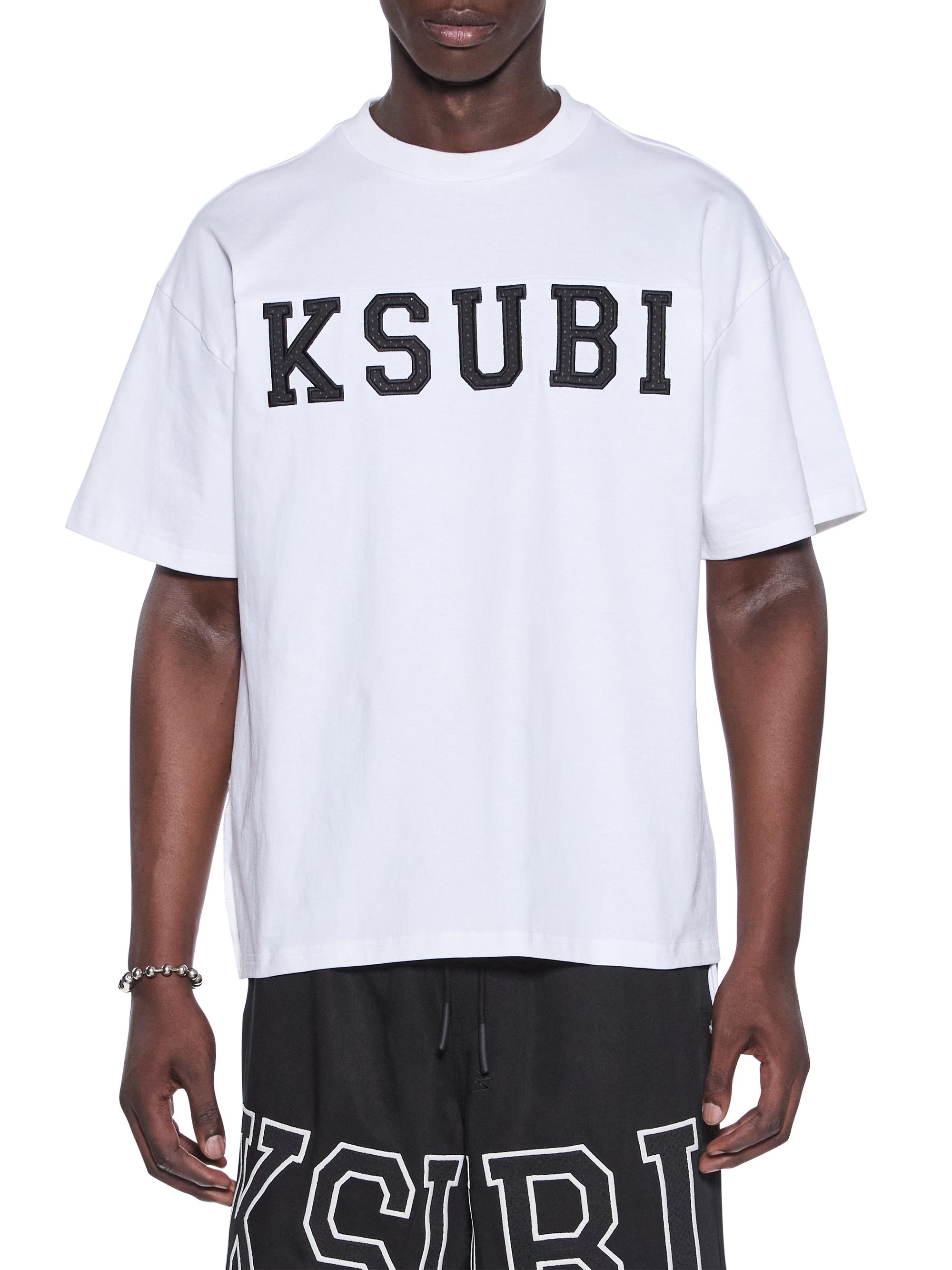 Ksubi Men's Touchdown Ekcess Vintage Logo T-Shirt - Off White