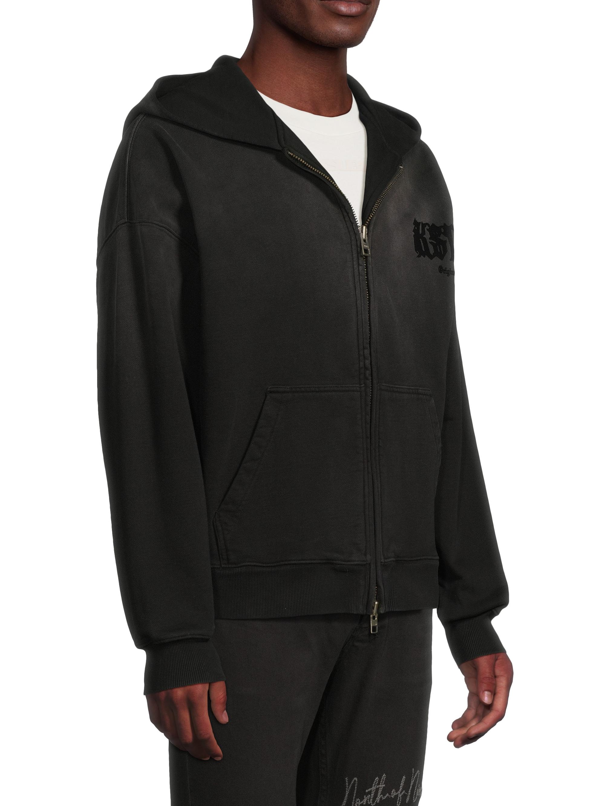 Ksubi Kstudio Ekcess Cotton Zip-Front Hoodie | Saks Fifth Avenue