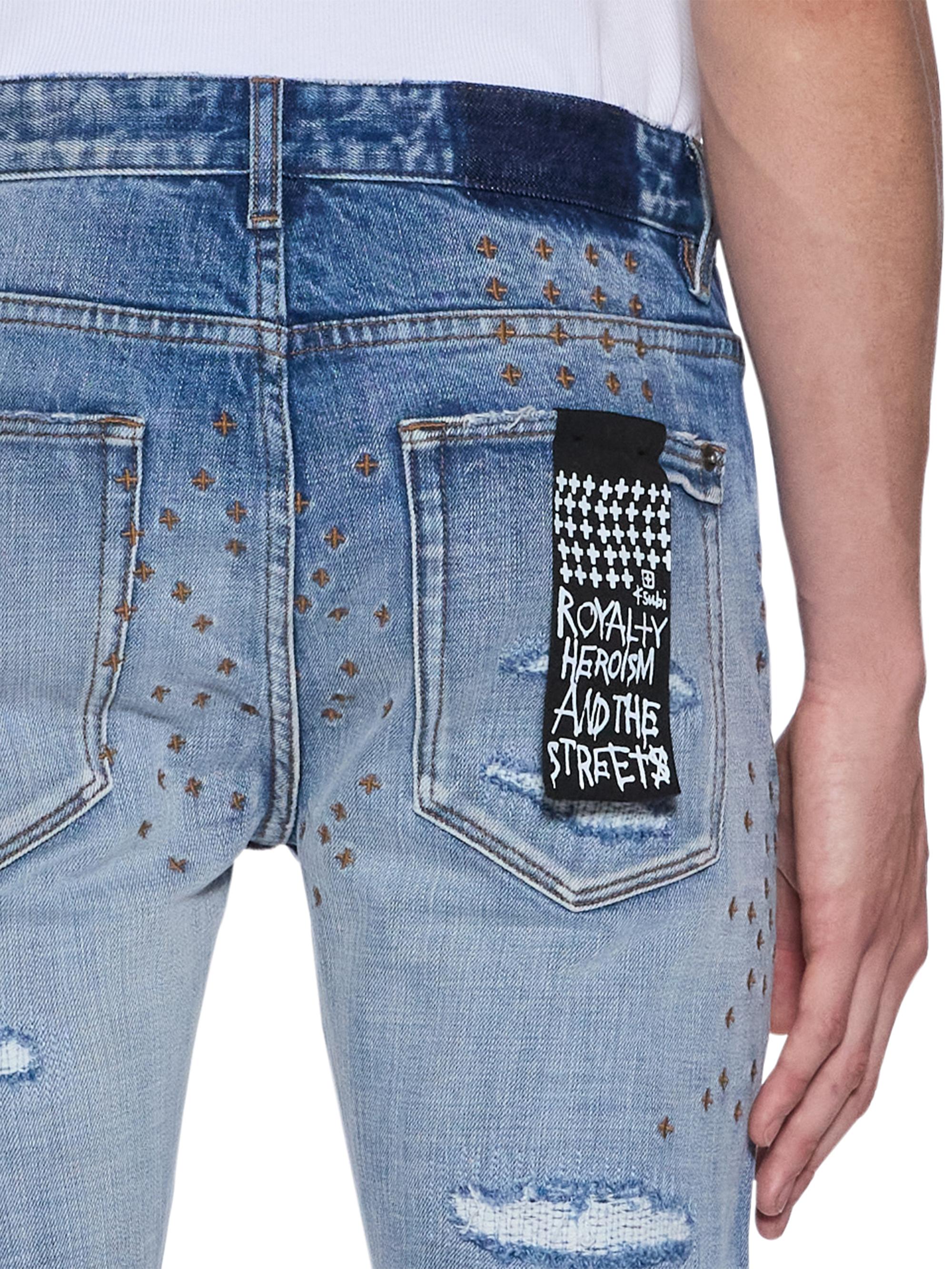 Ksubi Van Winkle Dakota Repair Jeans | Saks Fifth Avenue