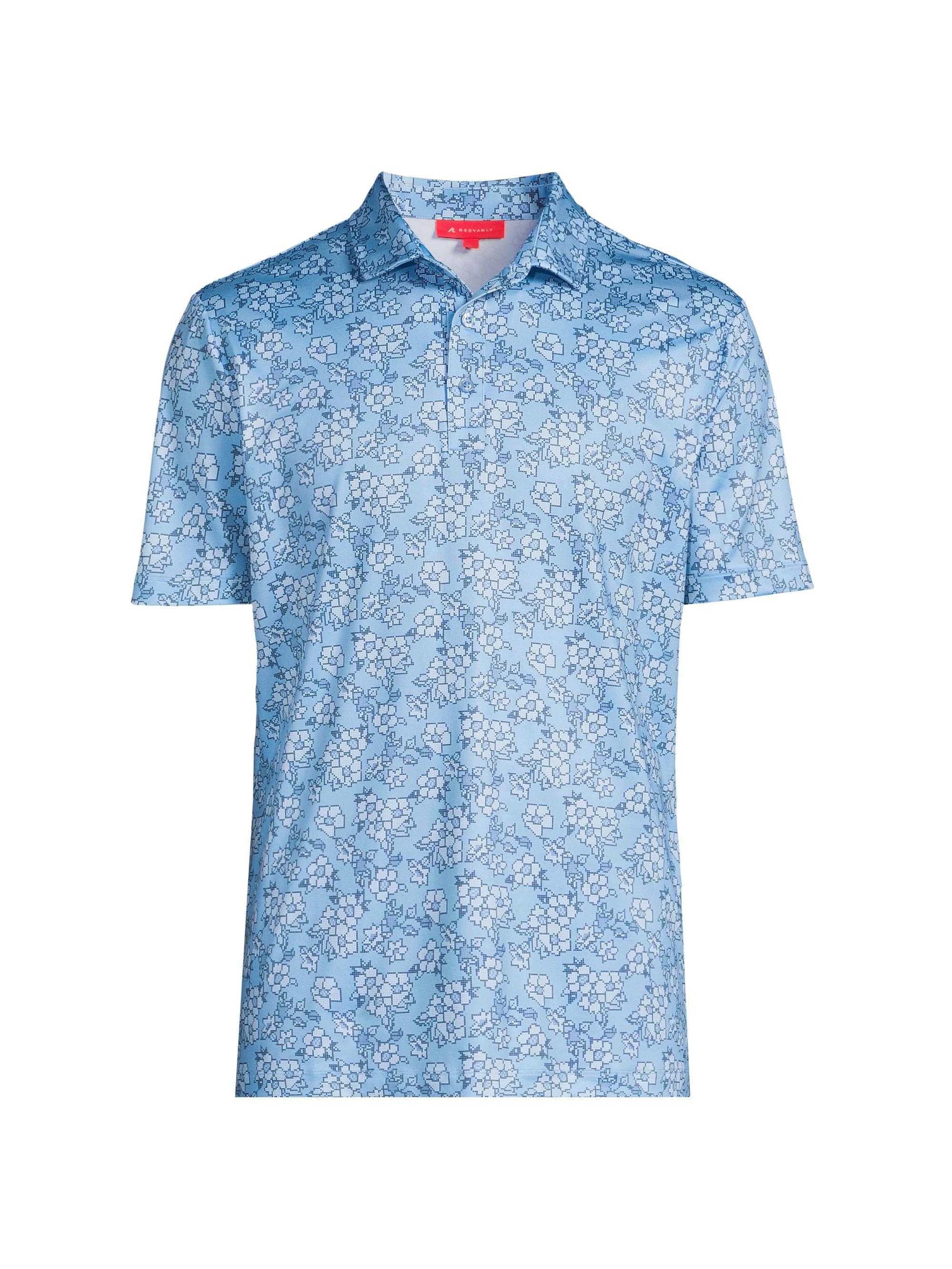Redvanly Men's Payson Performance Polo Shirt - Iceberg Multi