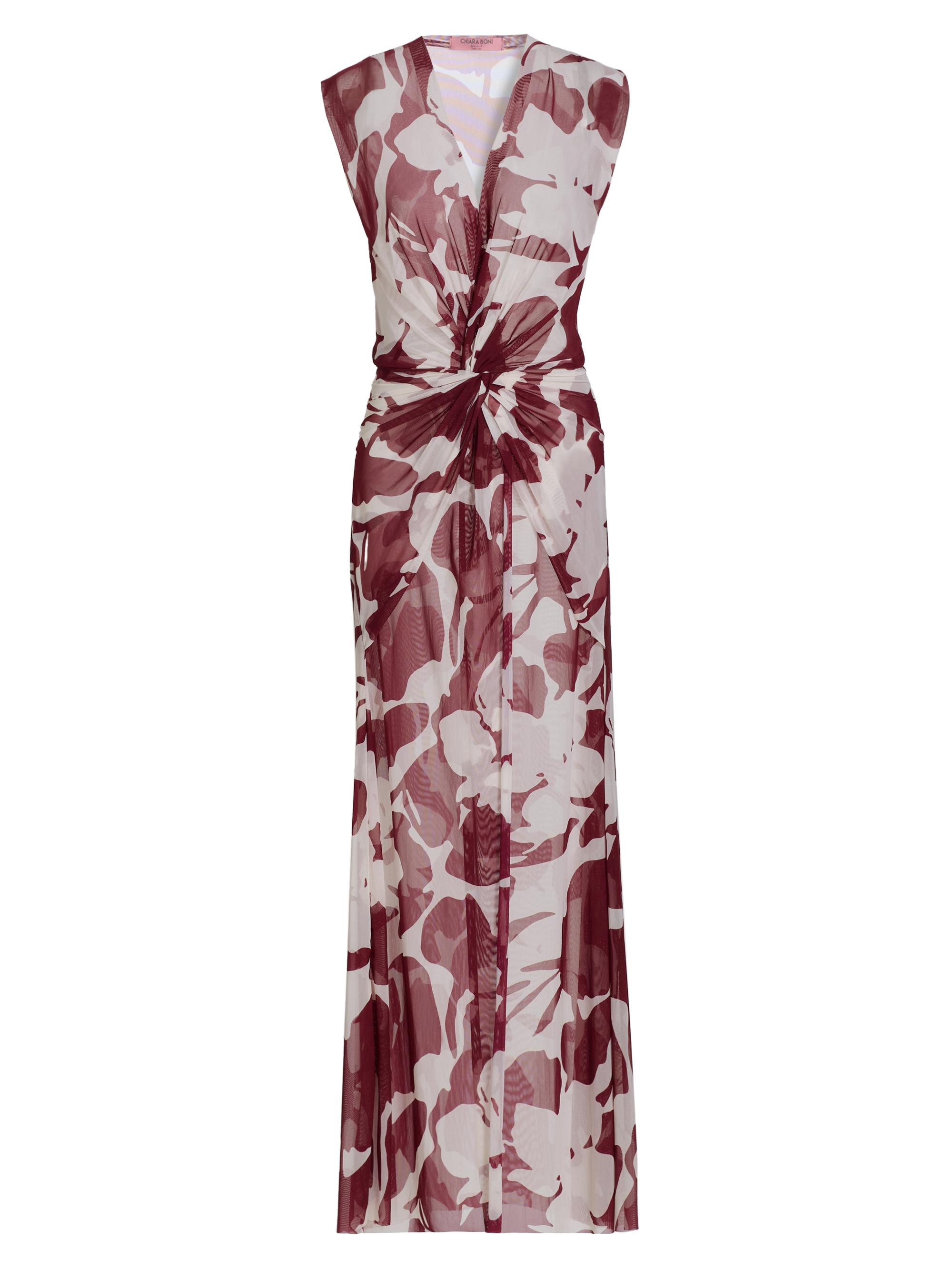 Chiara Boni La Petite Robe Women's Jarix Illusion Print Cover-Up Maxi Dress