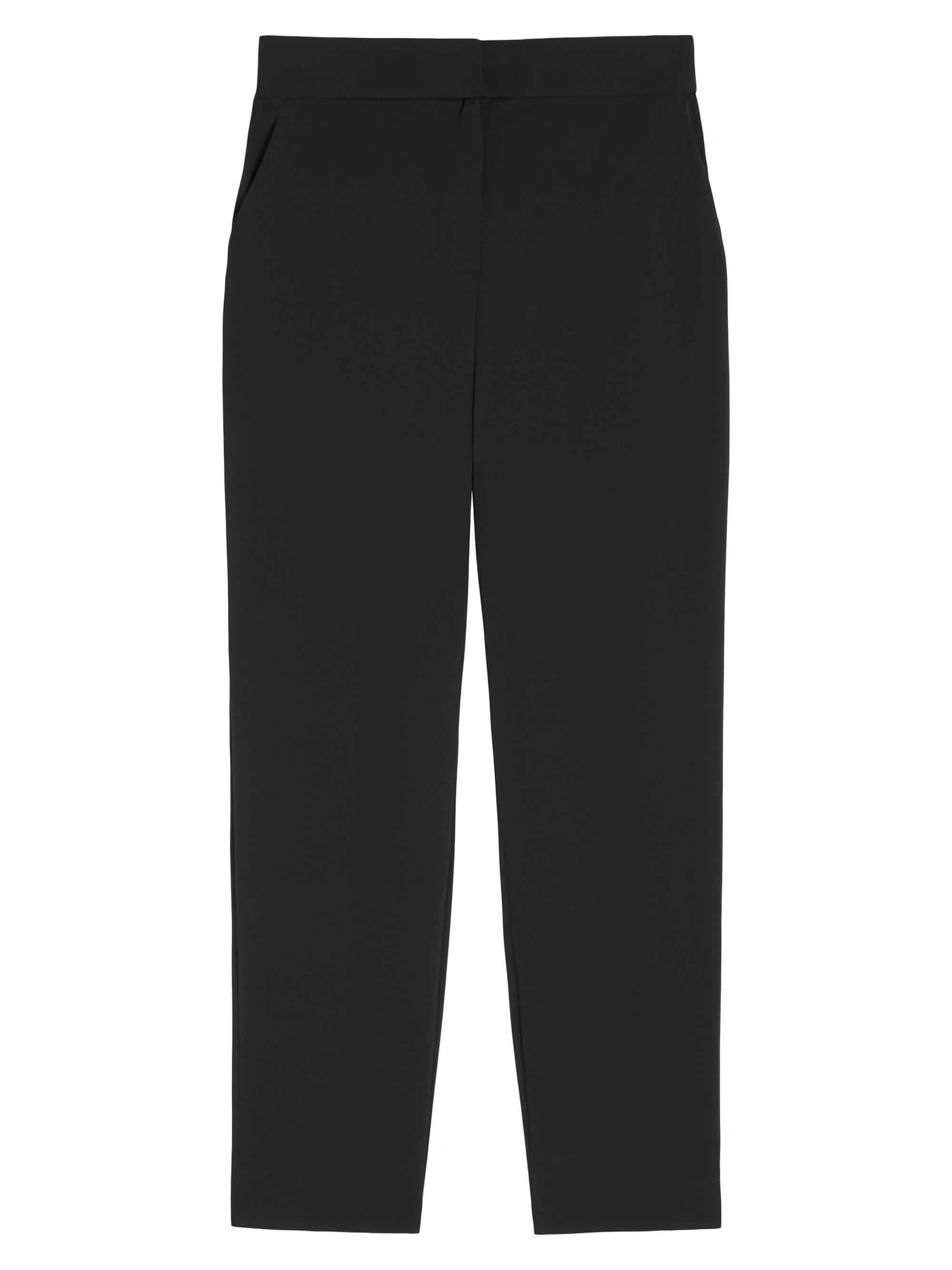 MM Max Mara Women's Technical Jersey Trousers - Black