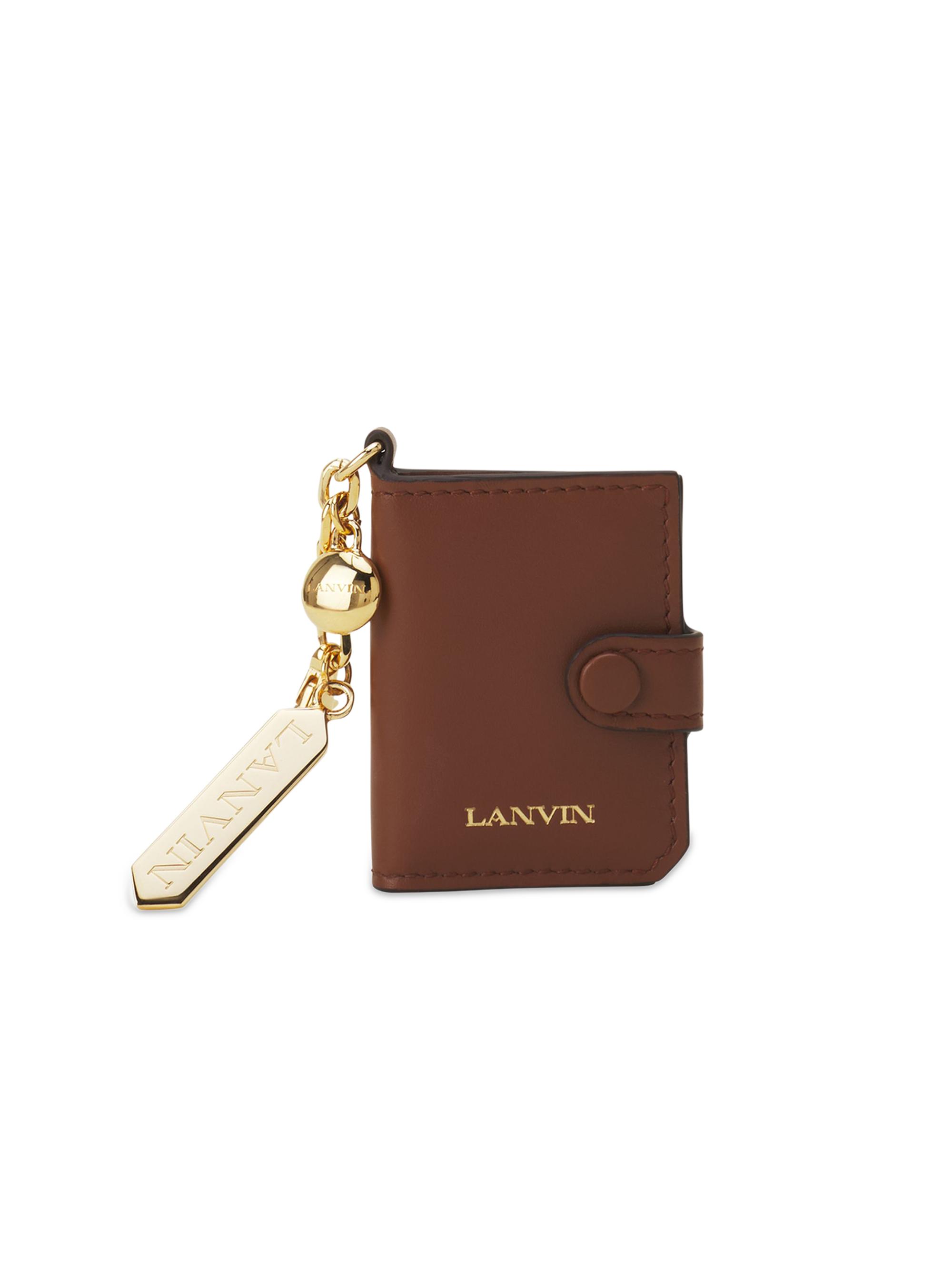 Lanvin Women's Leather Photo Holder - Chestnuts