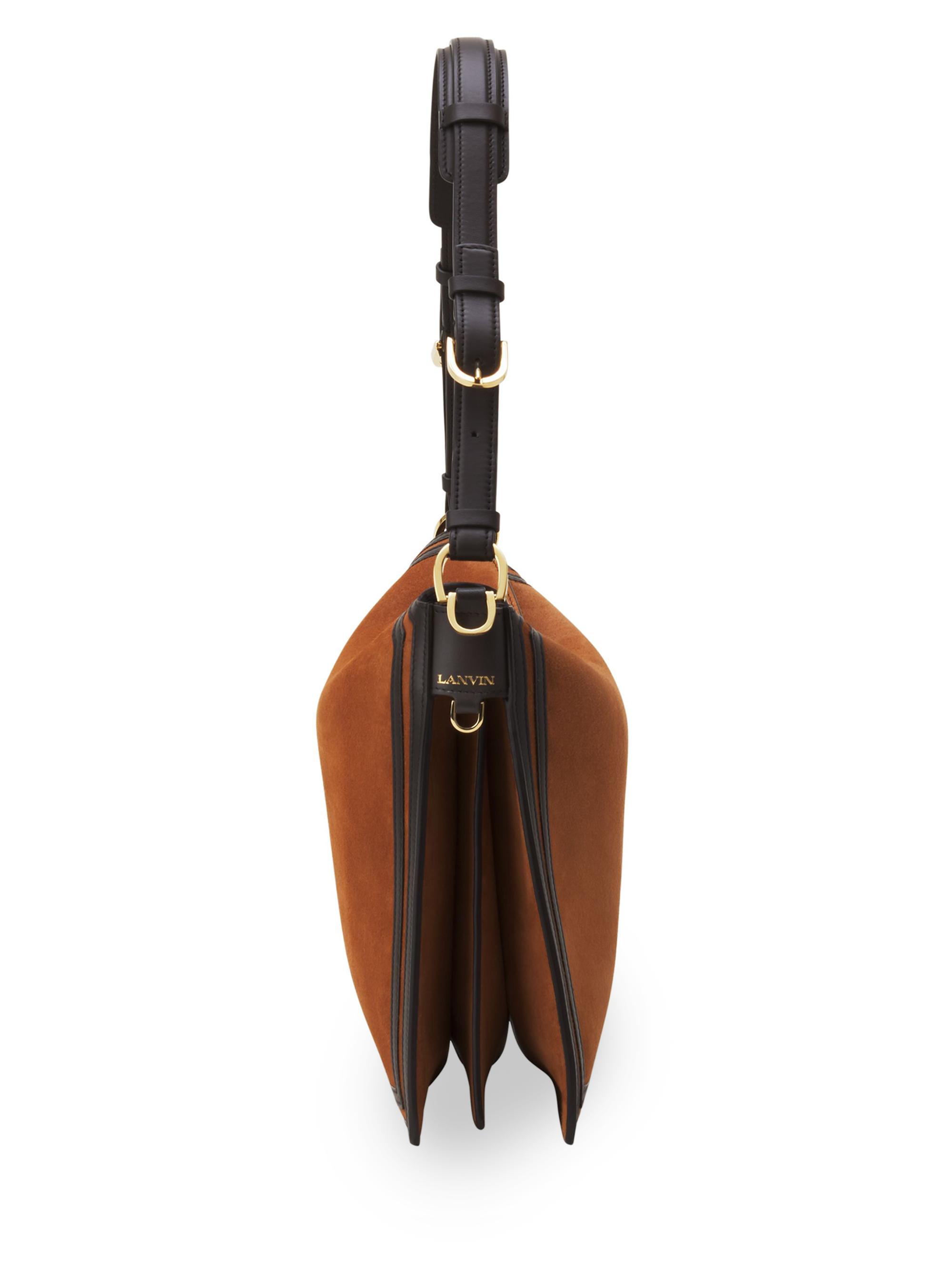 camcam　LANVIN アーミー調ショルダーバッグ Pink Medium Leather Pencil Cat Bag | Lanvin