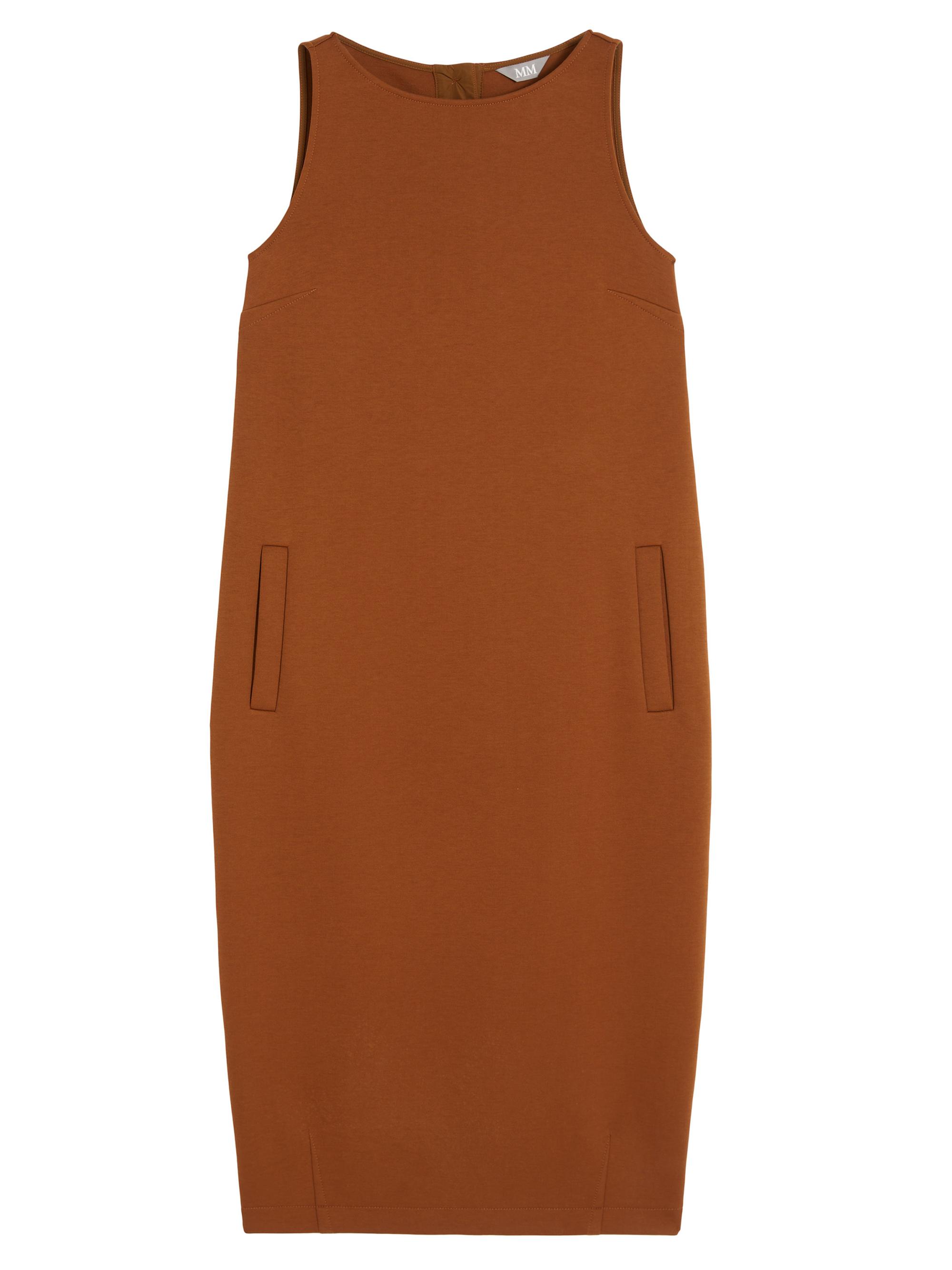 MM Max Mara Women's Cotton Jersey Dress - Tobacco