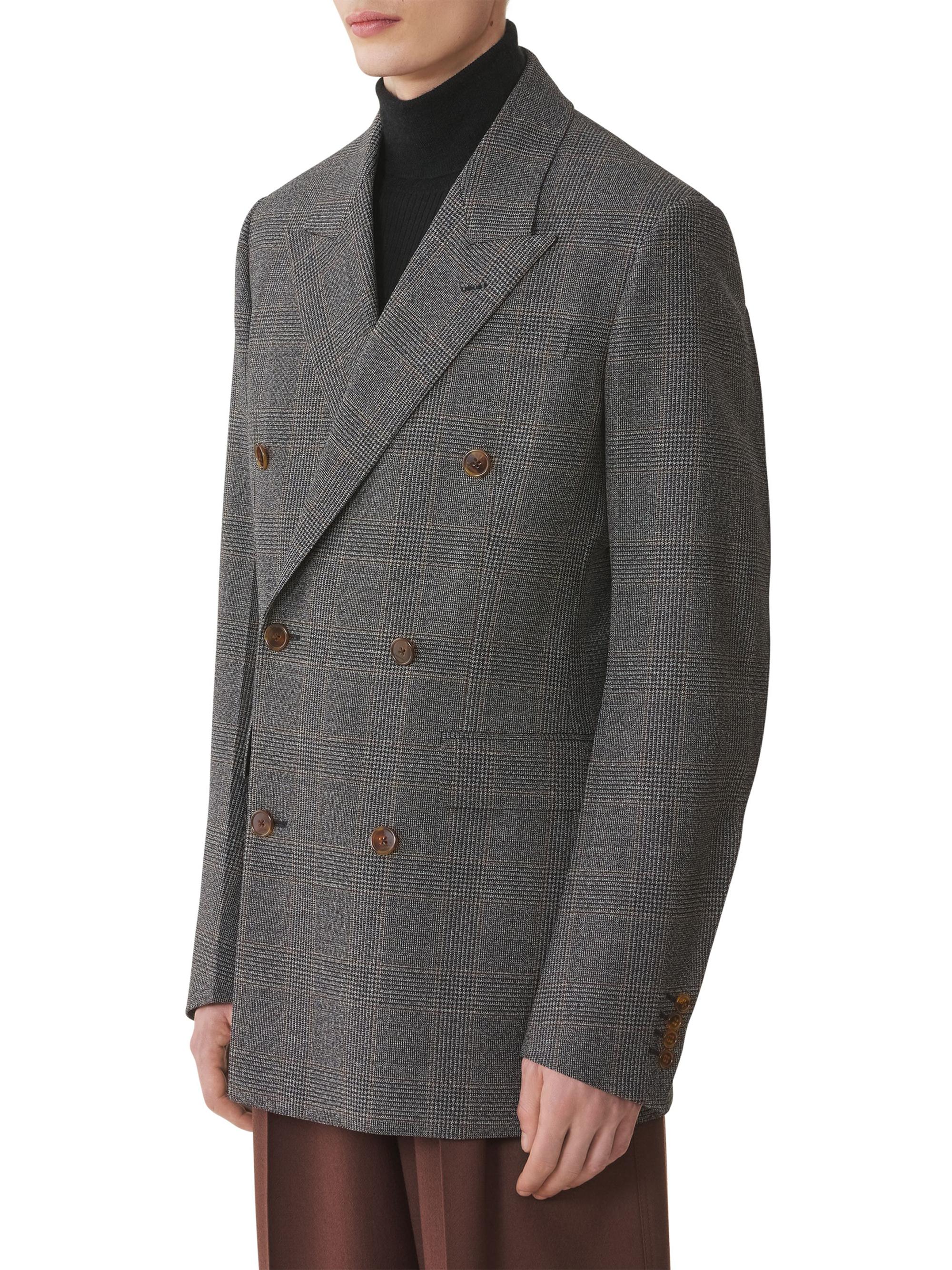 Prince of Wales Wool Jacket