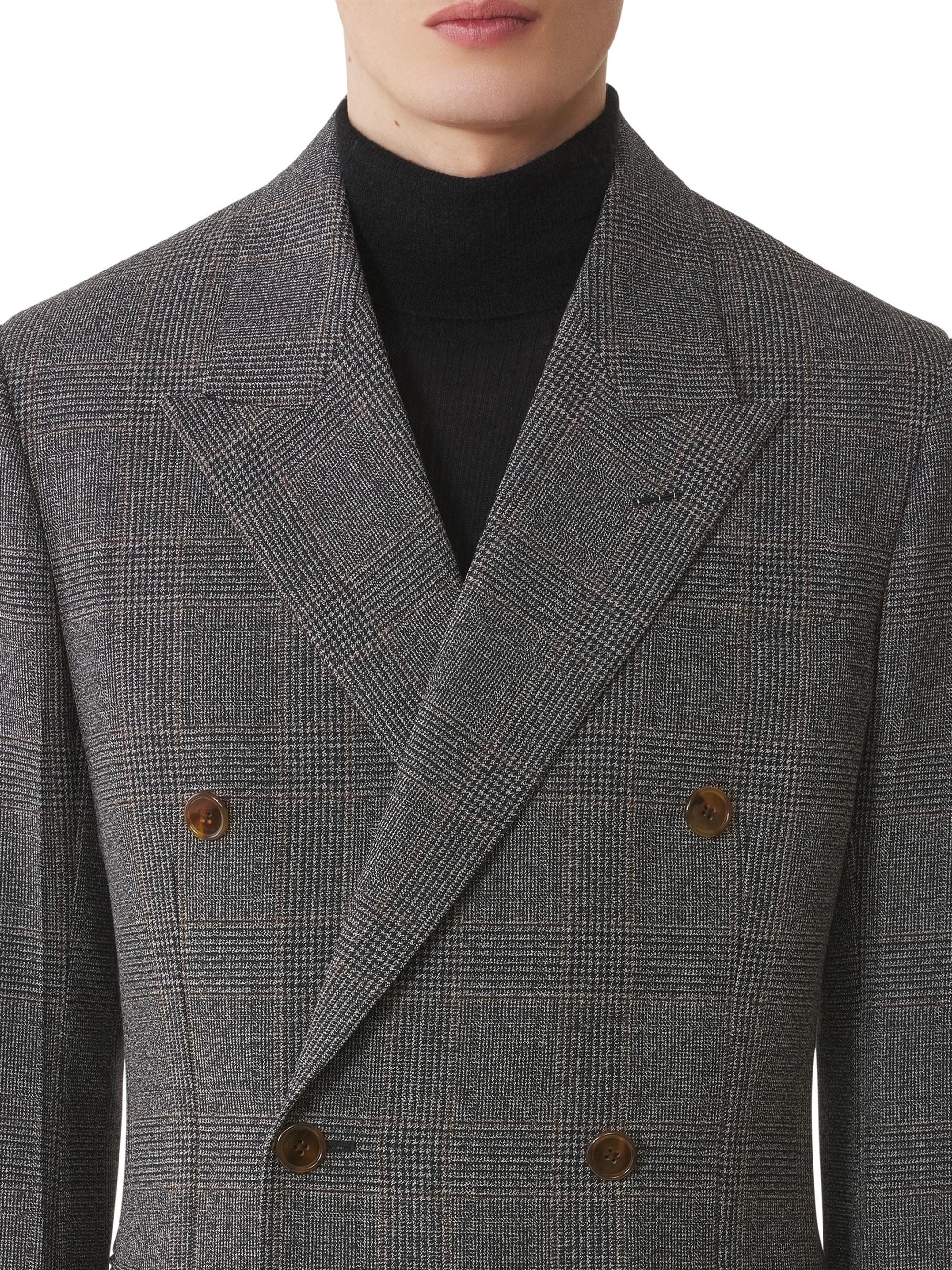 Prince of Wales Wool Jacket