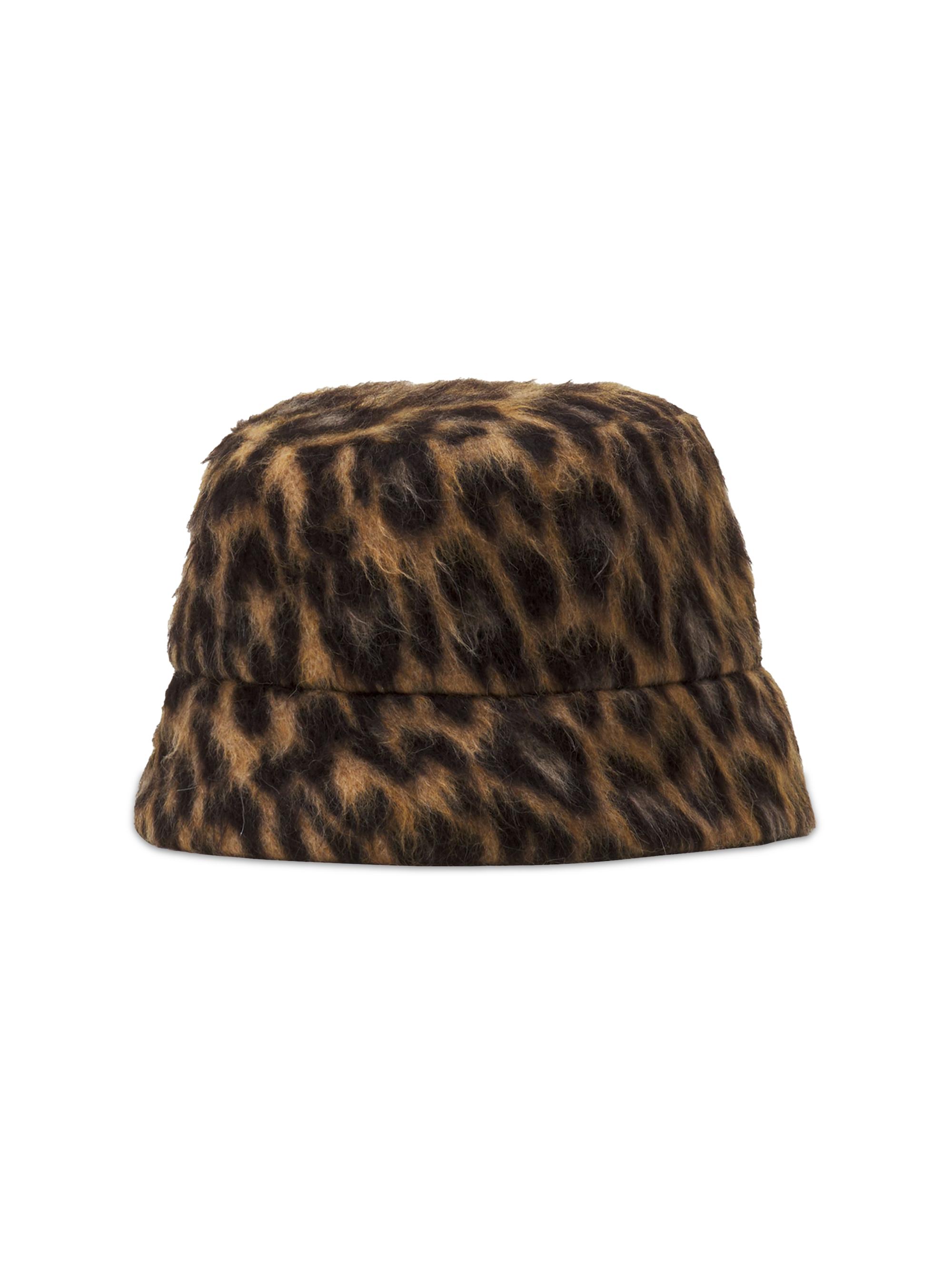Lanvin Men's Leopard Print Reversible Bucket Hat - Leopard