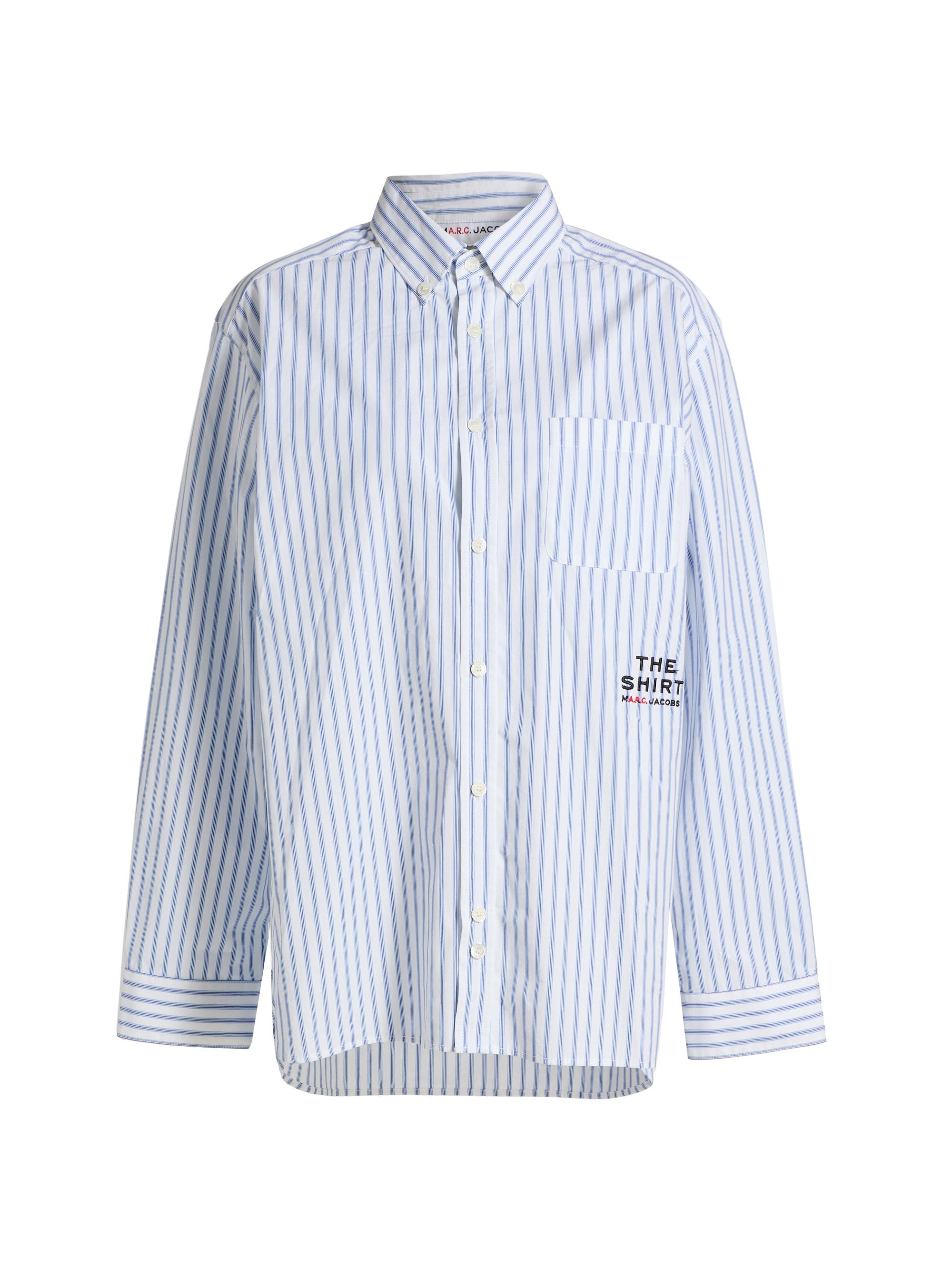 Marc Jacobs x A.P.C. Striped Oversized-Fit Polo Shirt | Saks Fifth