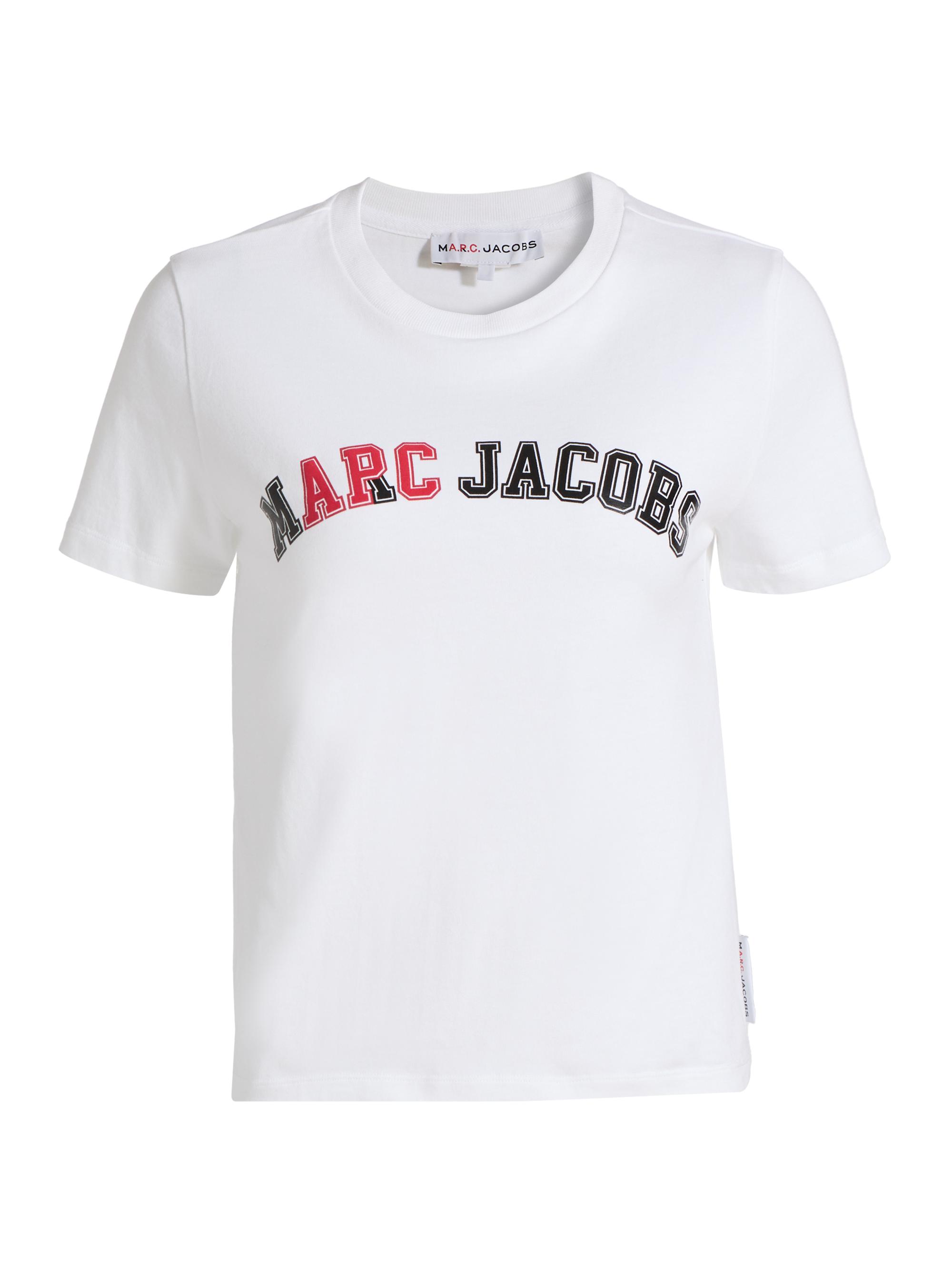 Marc Jacobs x A.P.C. Women's Logo Cotton Slim-Fit T-Shirt - White