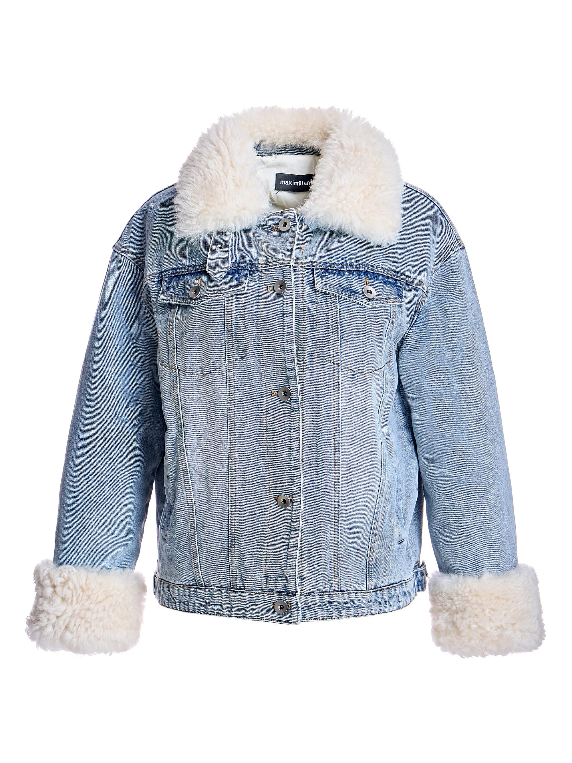 Maximilian Women's Denim Jacket - Denim