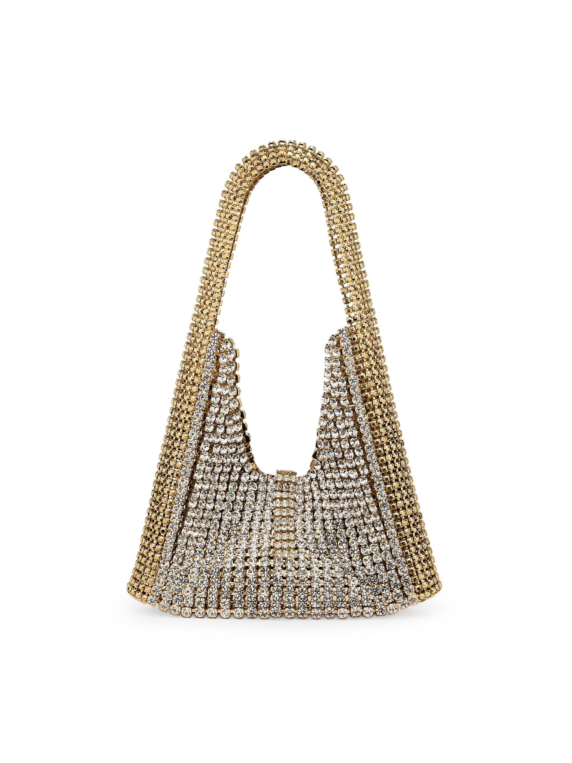 Benedetta Bruzziches Women's Lia Crystal-Embellished Top Handle Bag - Brass The Great Gatsby