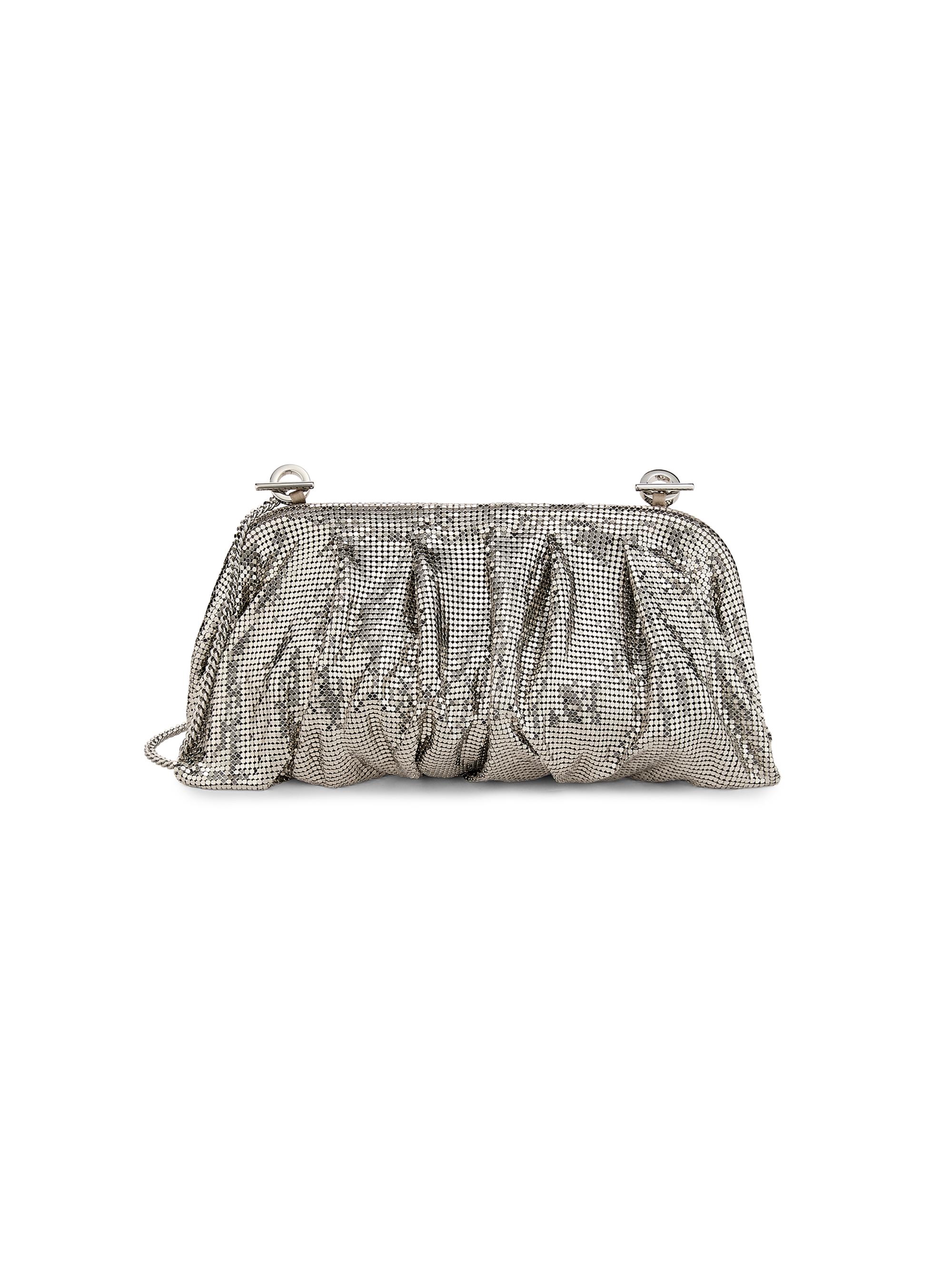 Benedetta Bruzziches Women's Venus La Grande Metallic Clutch - Mercury