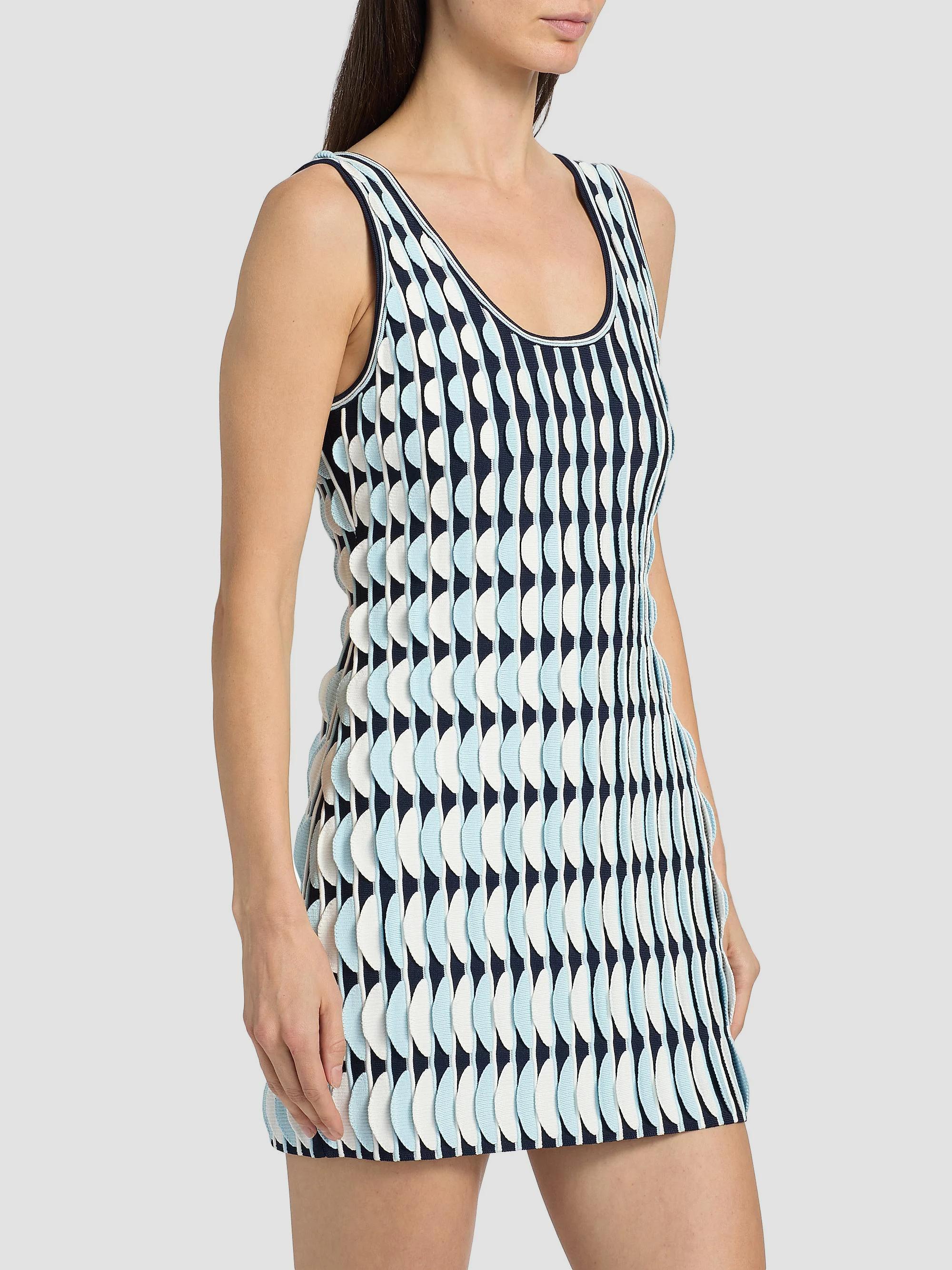 じゃすみん3 ビーチ 4 セントーリー 11 エルム28 スクレランサス SIMKHAI Lorien Scallop Textured Knit Minidress | Saks Fifth Avenue