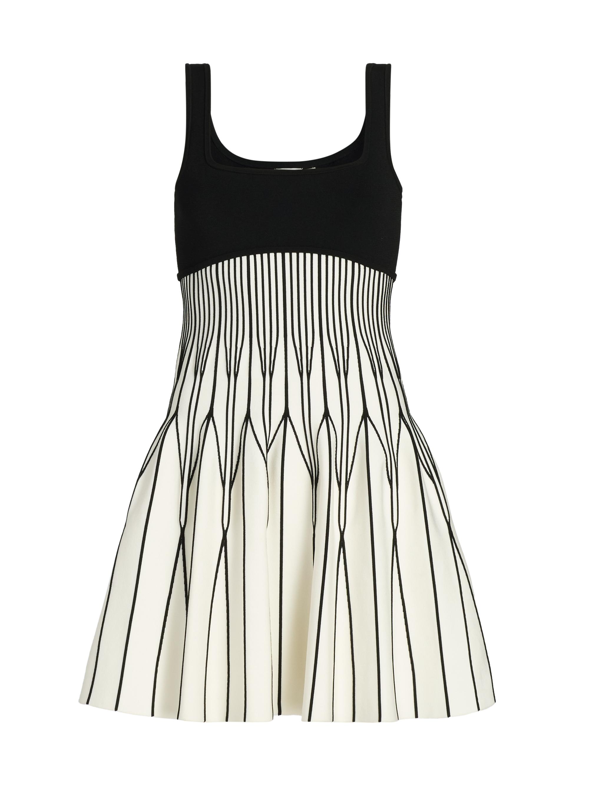 SIMKHAI Women's Cynder Fit & Flare Minidress - Black Multi