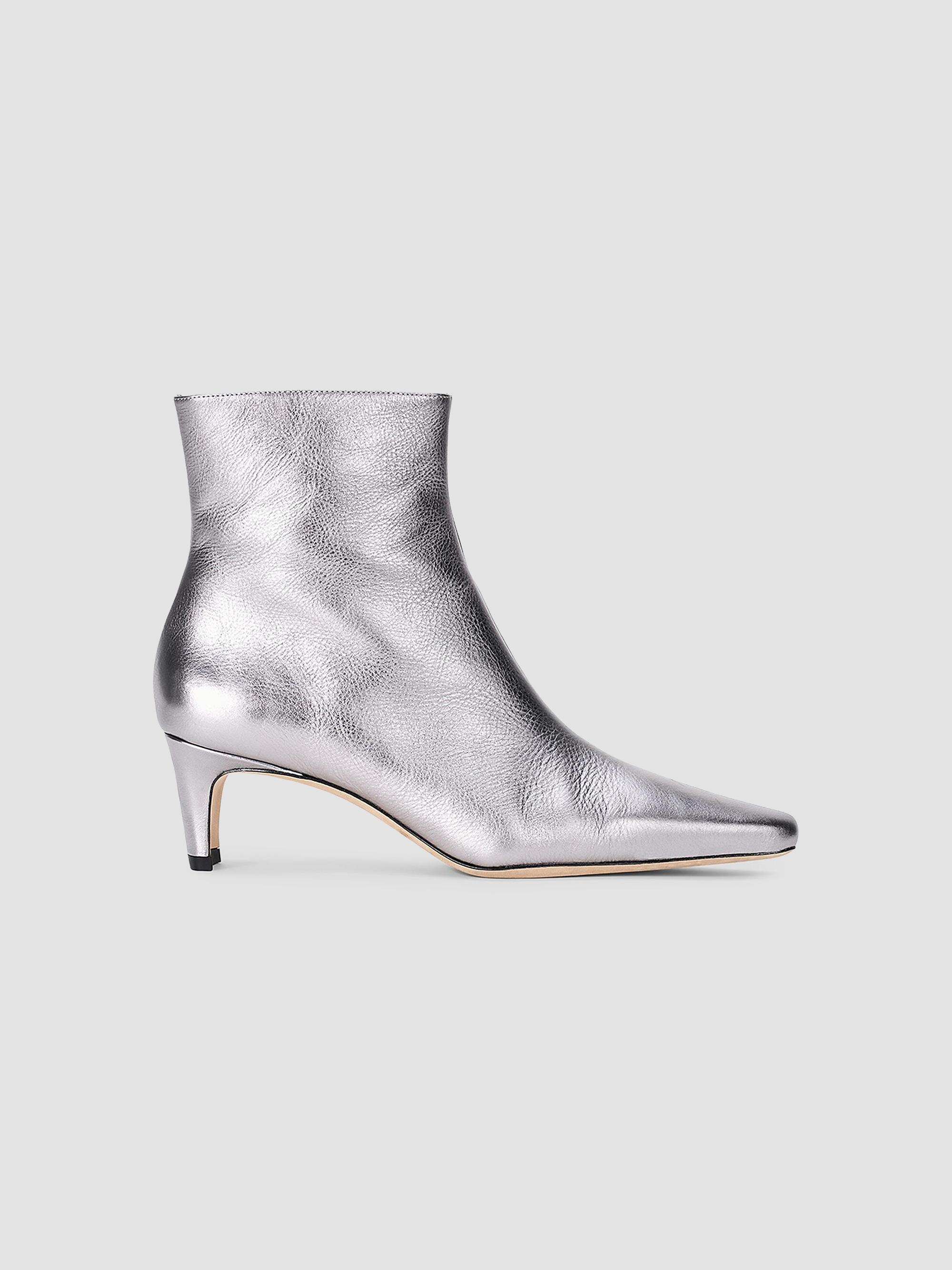 womens silver dress boots Dayton