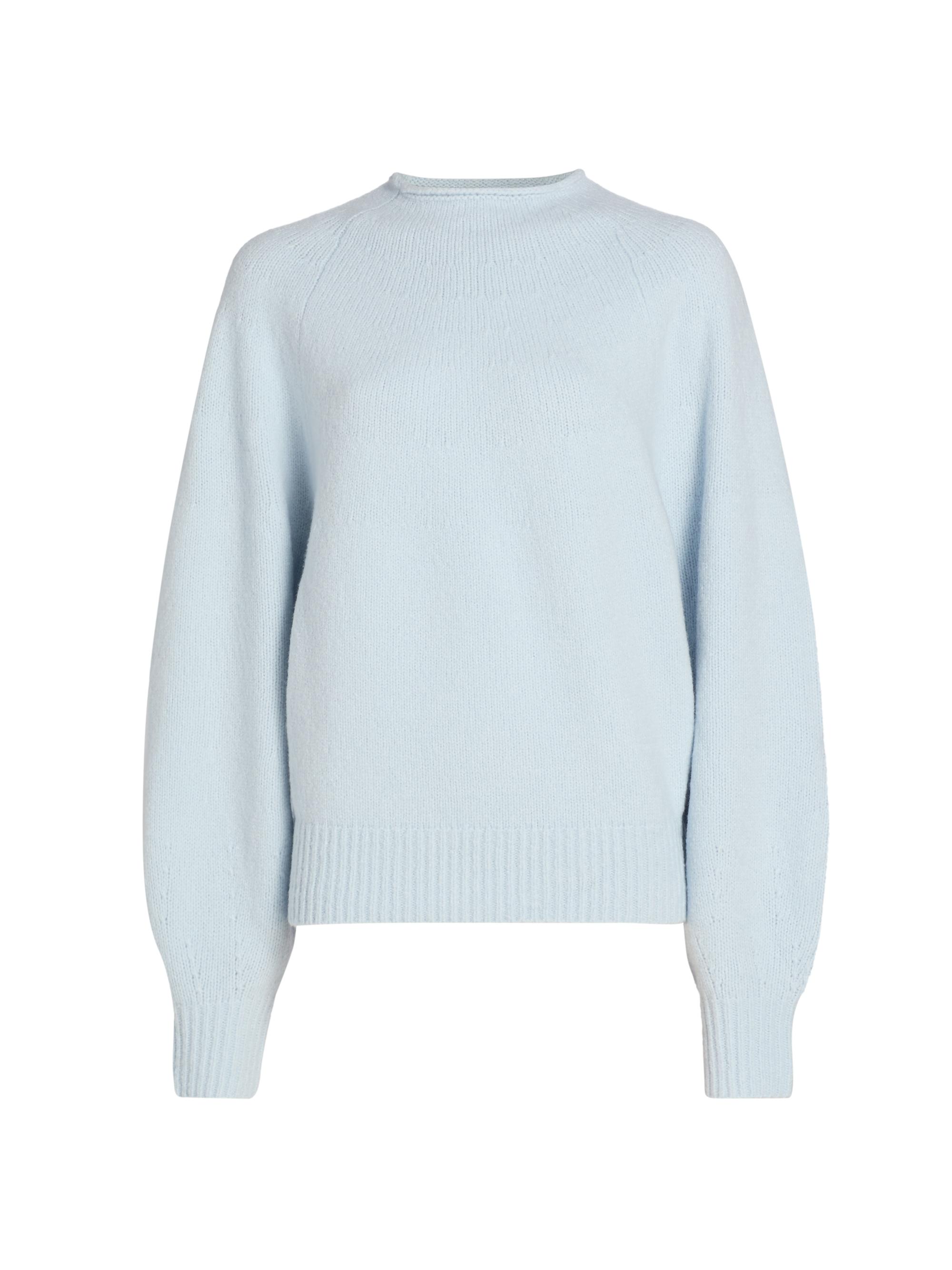 Proenza Schouler Women's Adley Cashmere-Blend Sweater - Light Blue