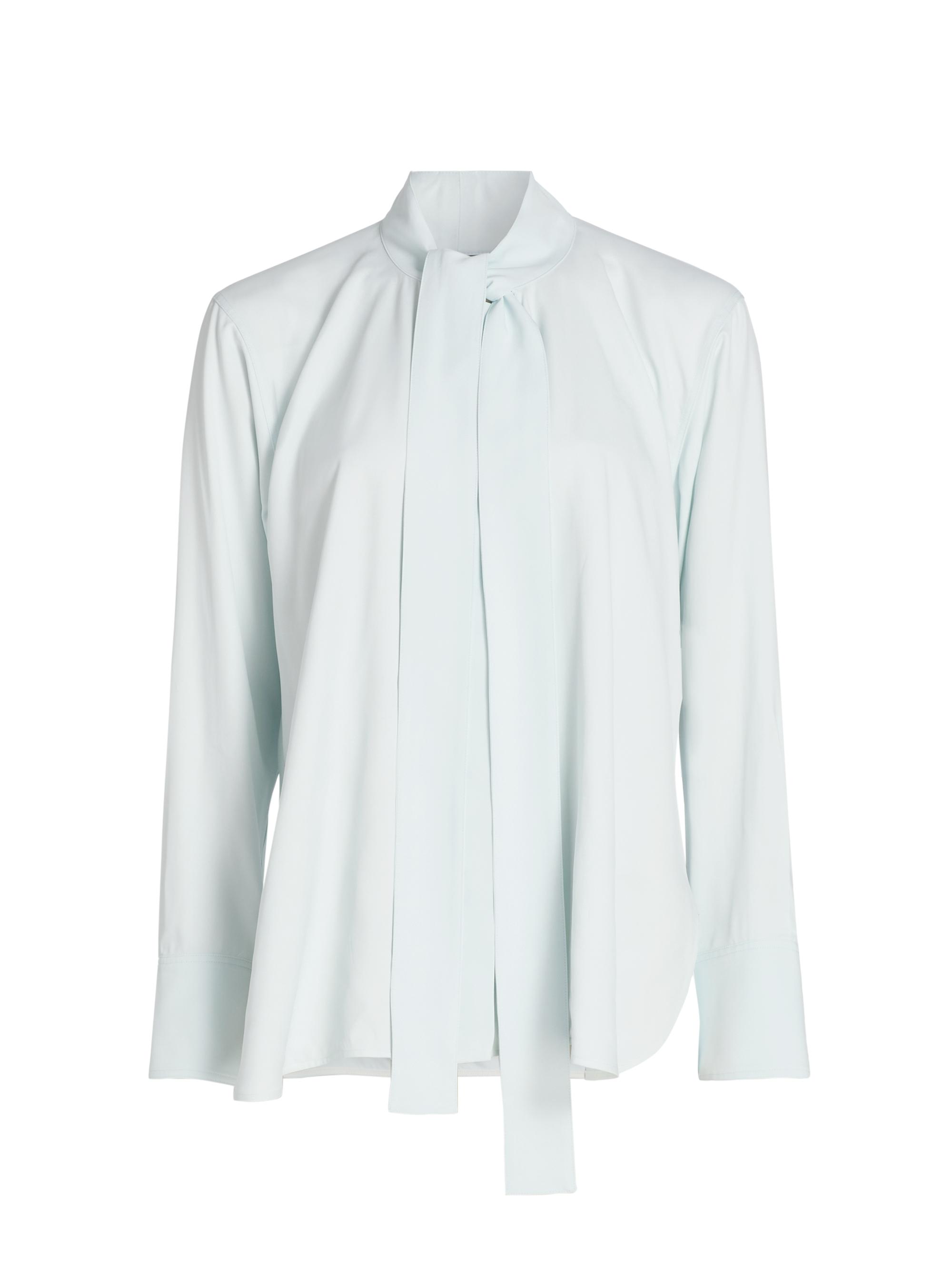 Proenza Schouler Women's Ricky Tieneck Blouse - Sky