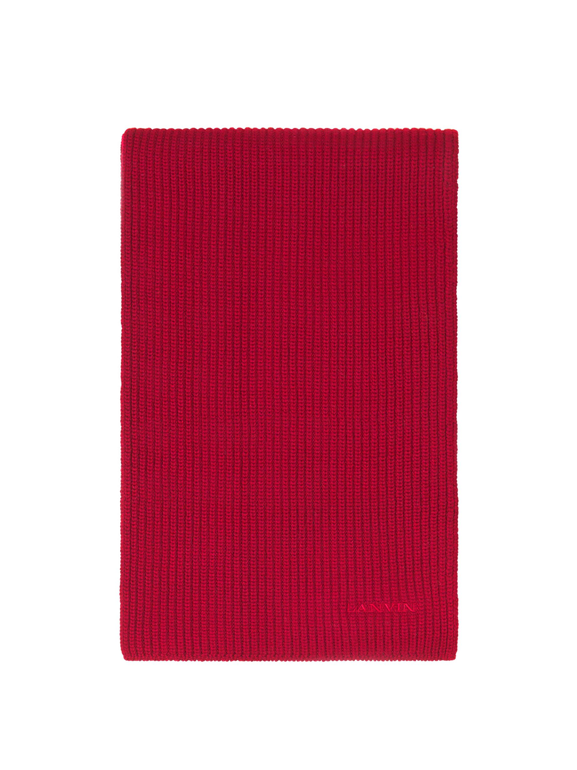 Lanvin Men's Wool Scarf - Beige