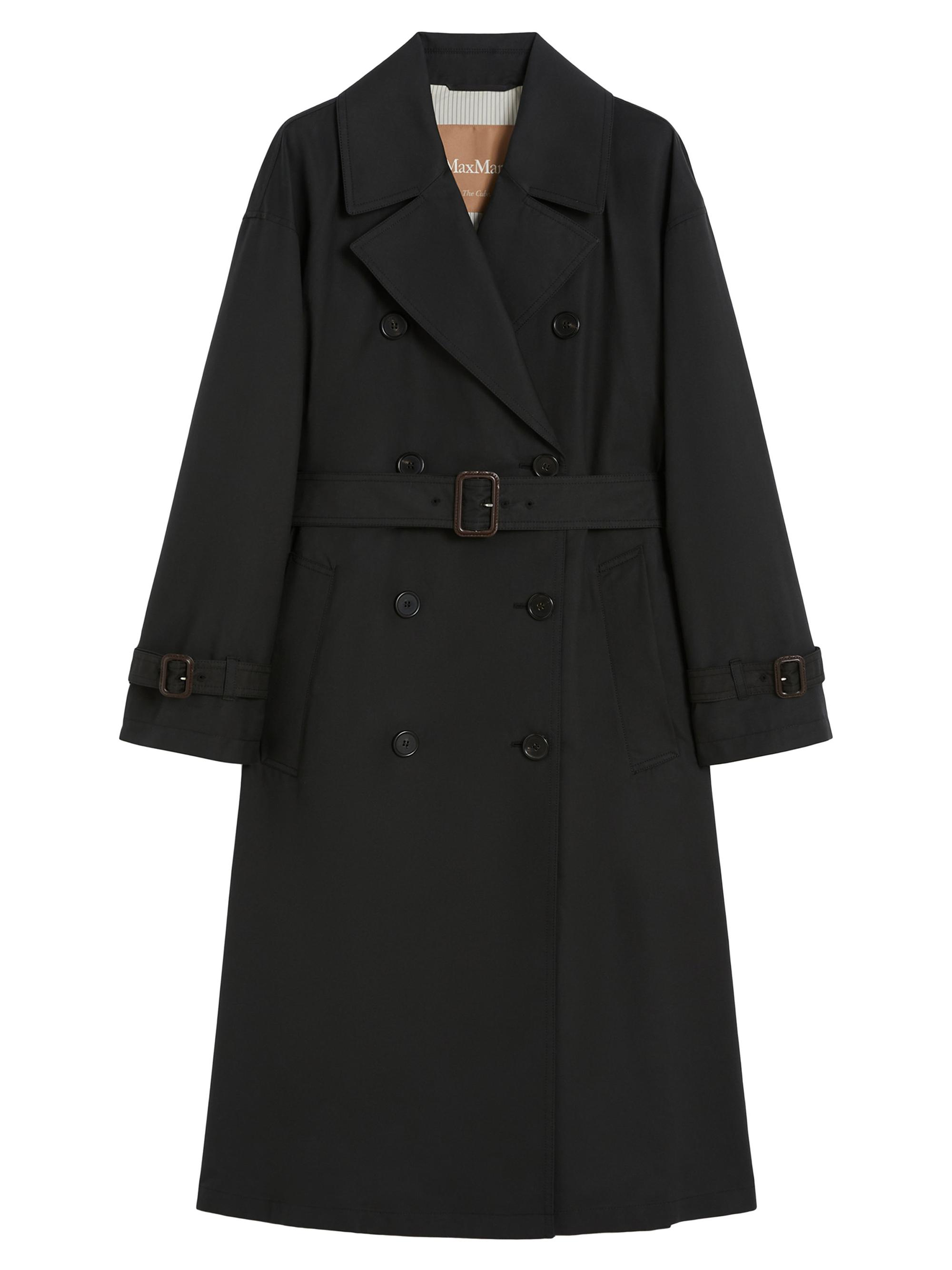 Burberry Montrose Belted Cotton Trench Coat | Saks Fifth Avenue