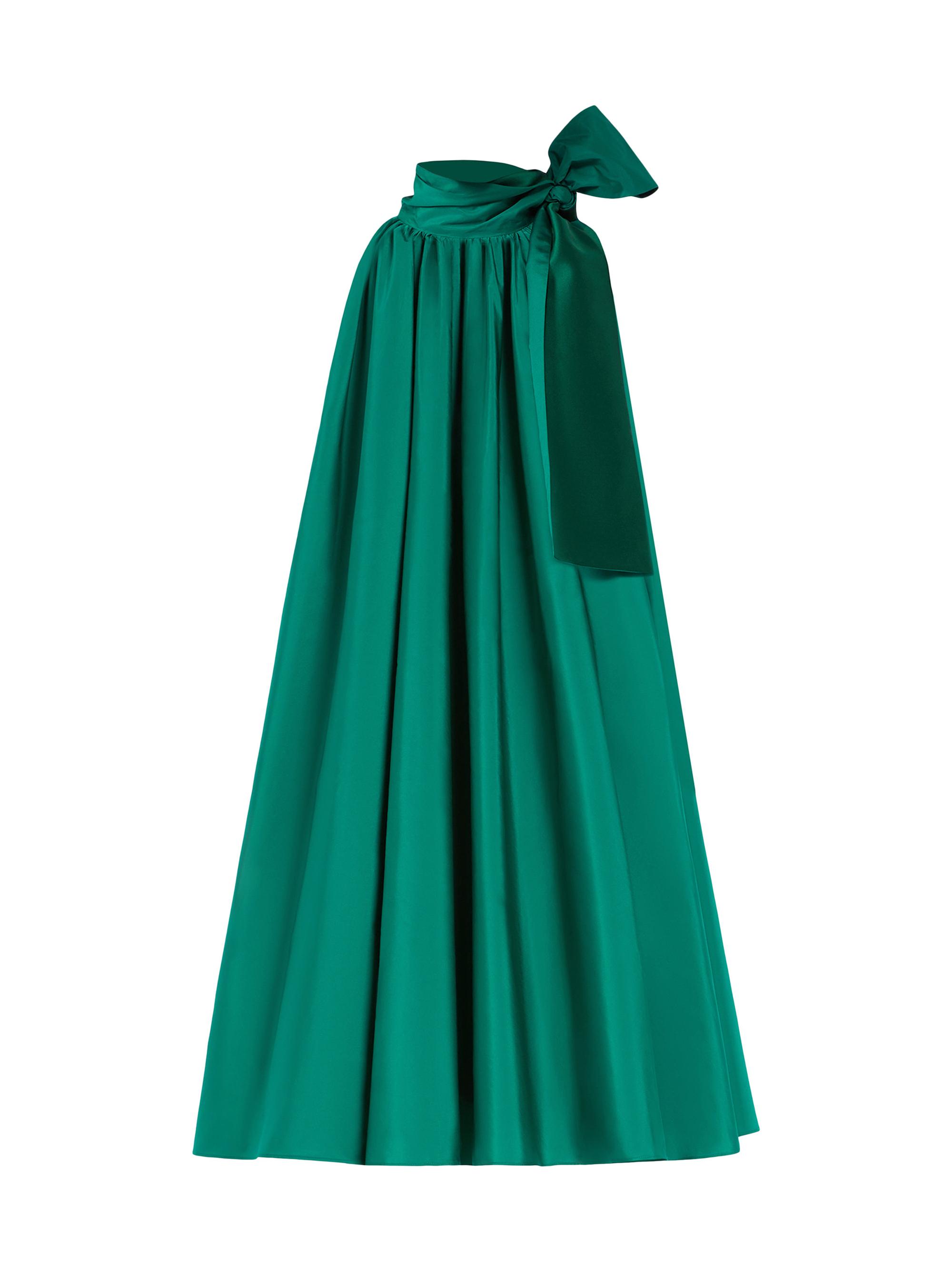 Max Mara Women's Taffeta Dress - Emerald