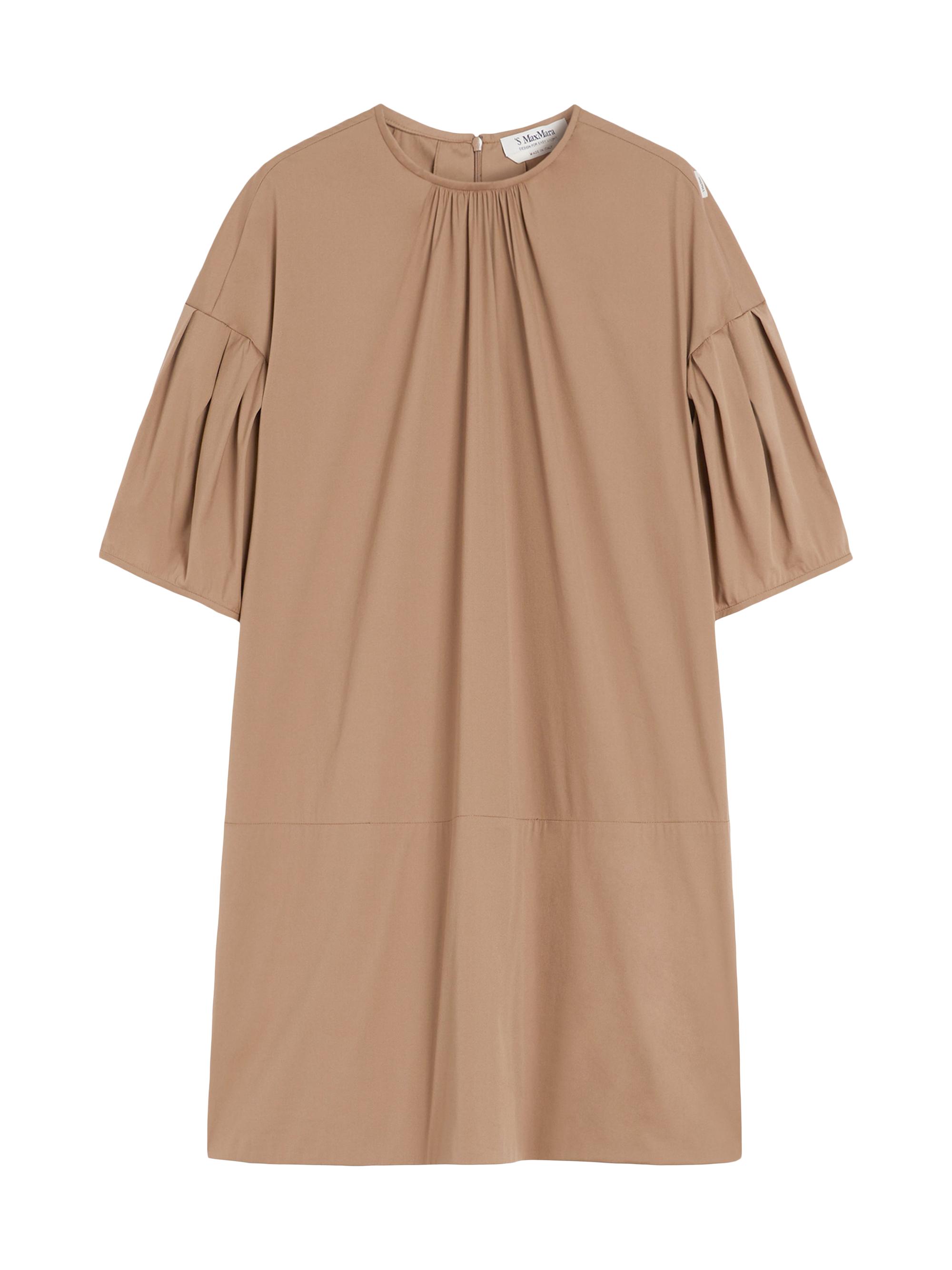Max Mara Women's Stretch Cotton T-Shirt Dress - Camel
