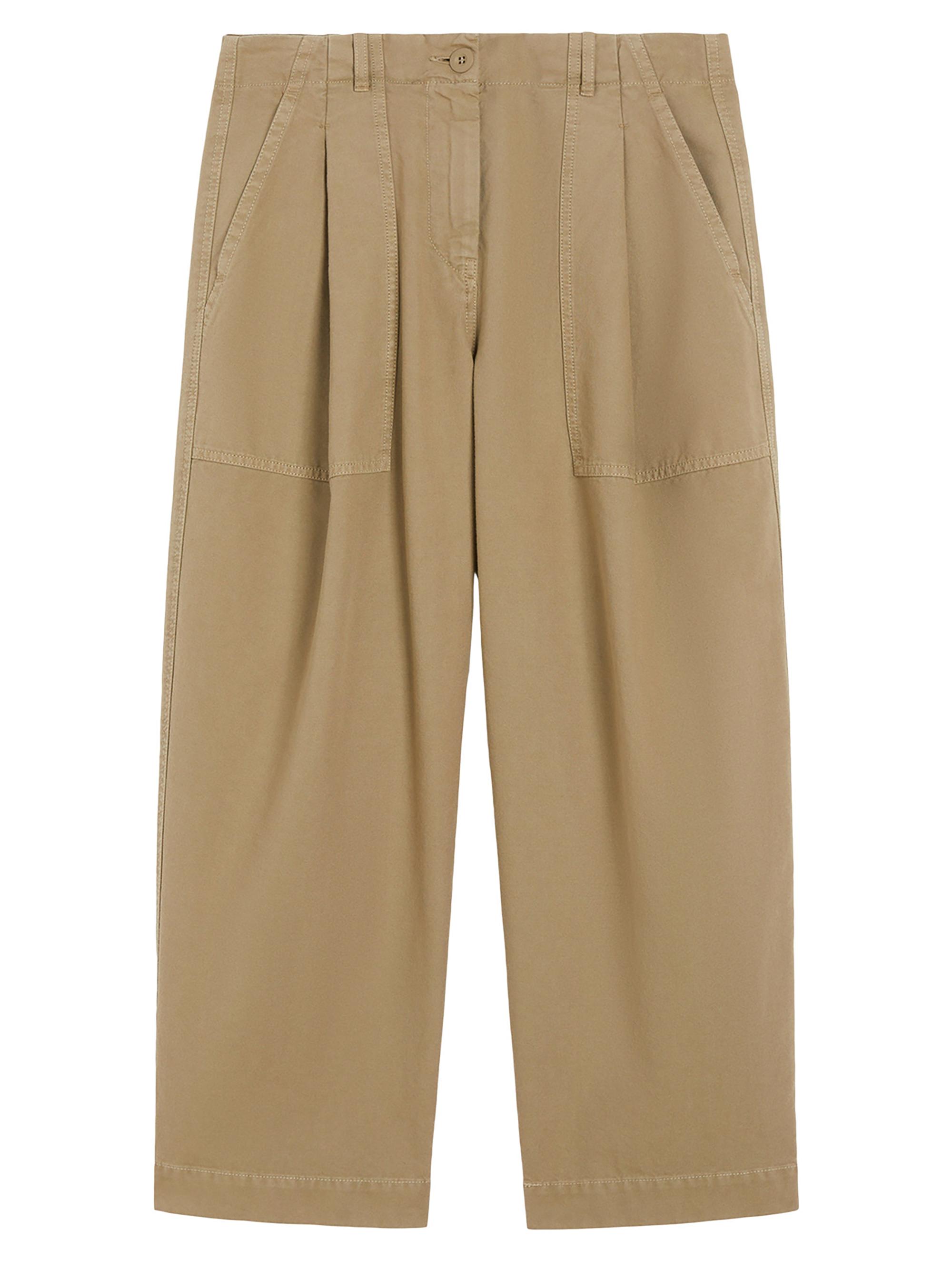 Weekend Max Mara Women's Canvas Barrel Leg Jeans - Desert