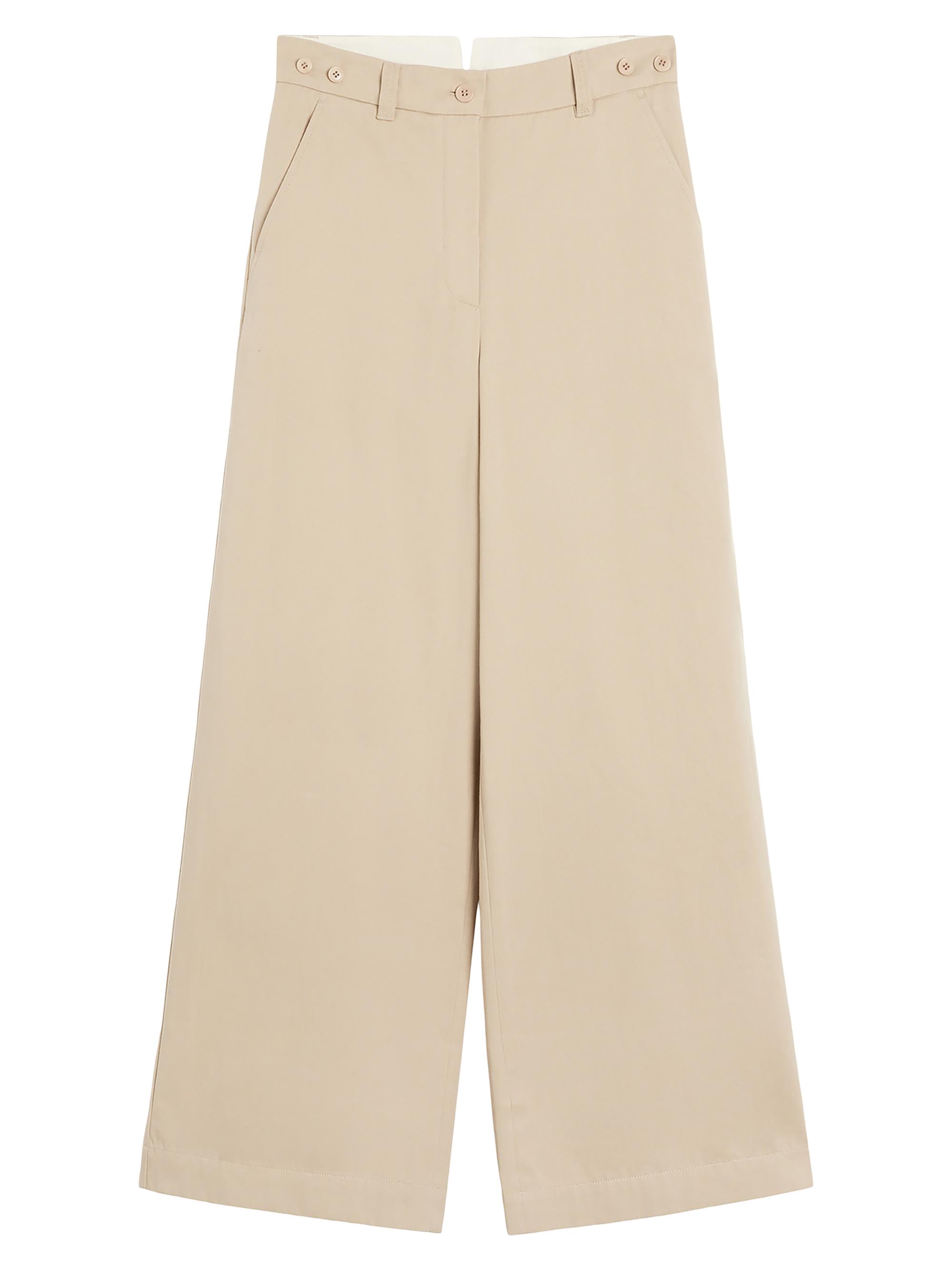 Weekend Max Mara Women's Cotton Gabardine Trousers - Beige