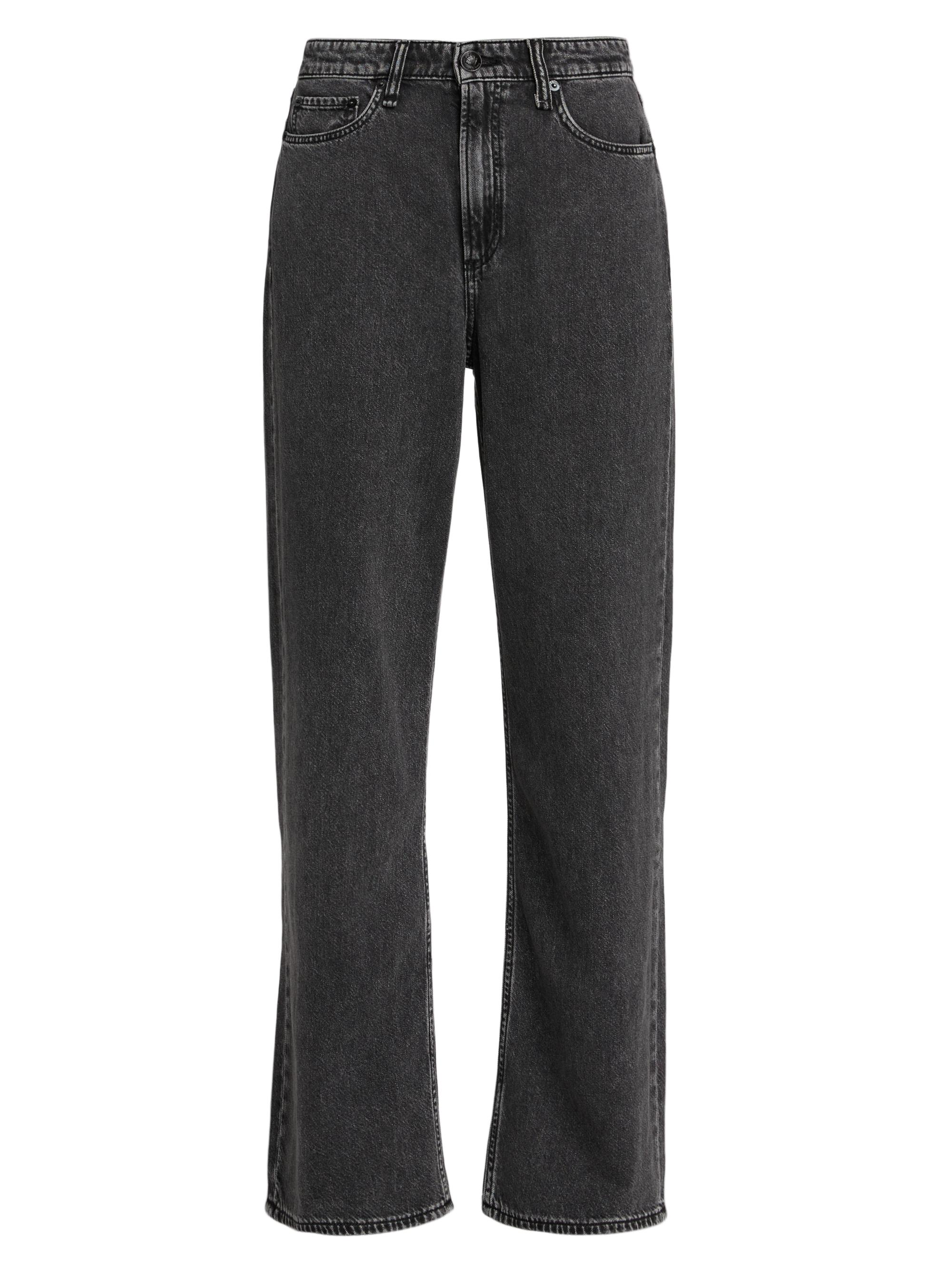 rag & bone Women's Featherweight Logan High-Rise Wide-Leg Jeans - Angelique