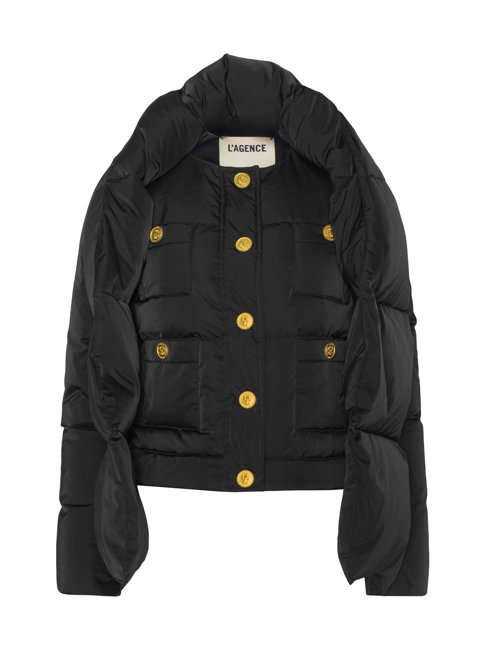 Generation Love Aniston Chain-Trim Puffer Jacket | Saks Fifth Avenue