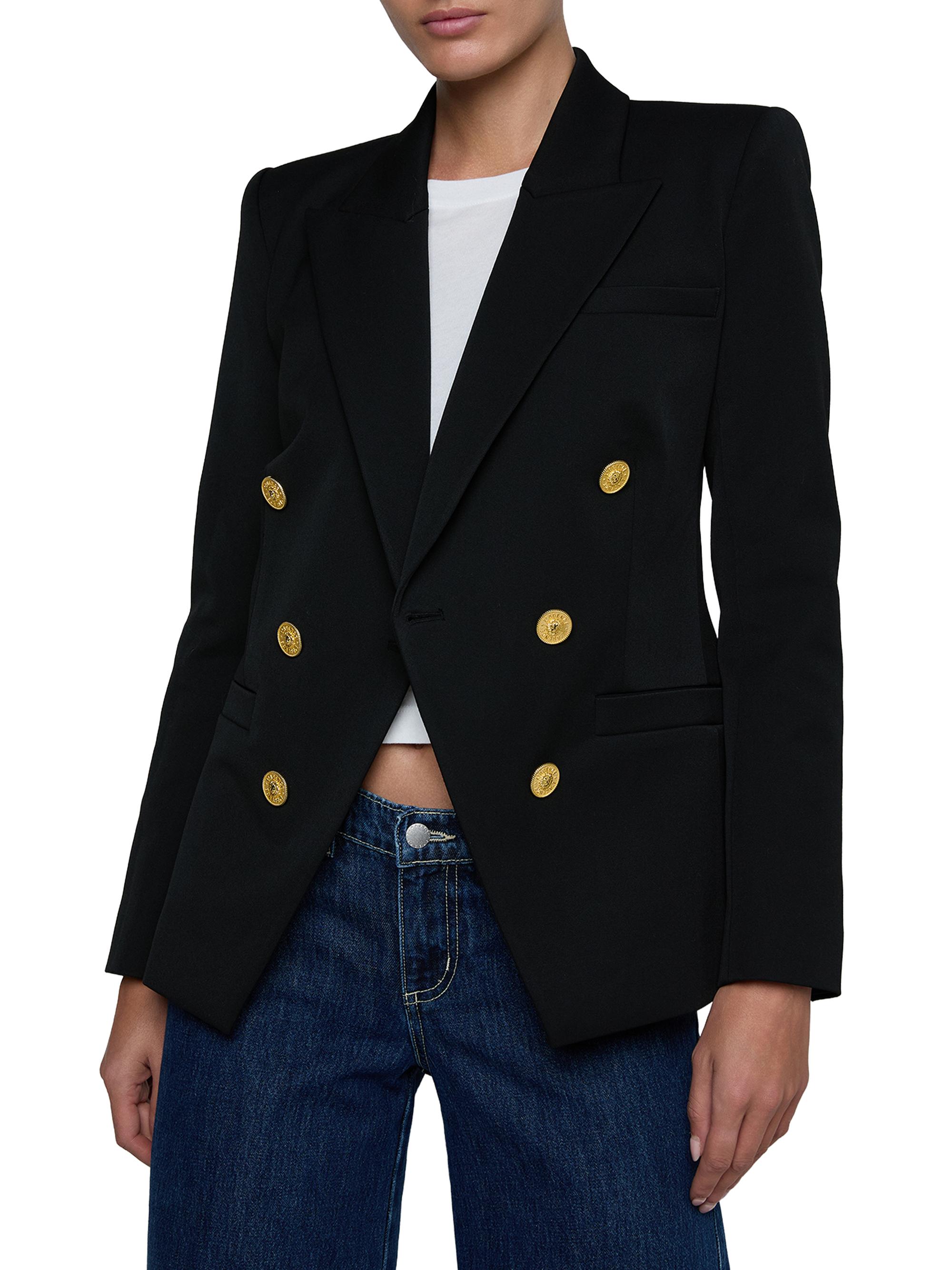 L'AGENCE Kyomi Double-Breasted Blazer | Saks Fifth Avenue