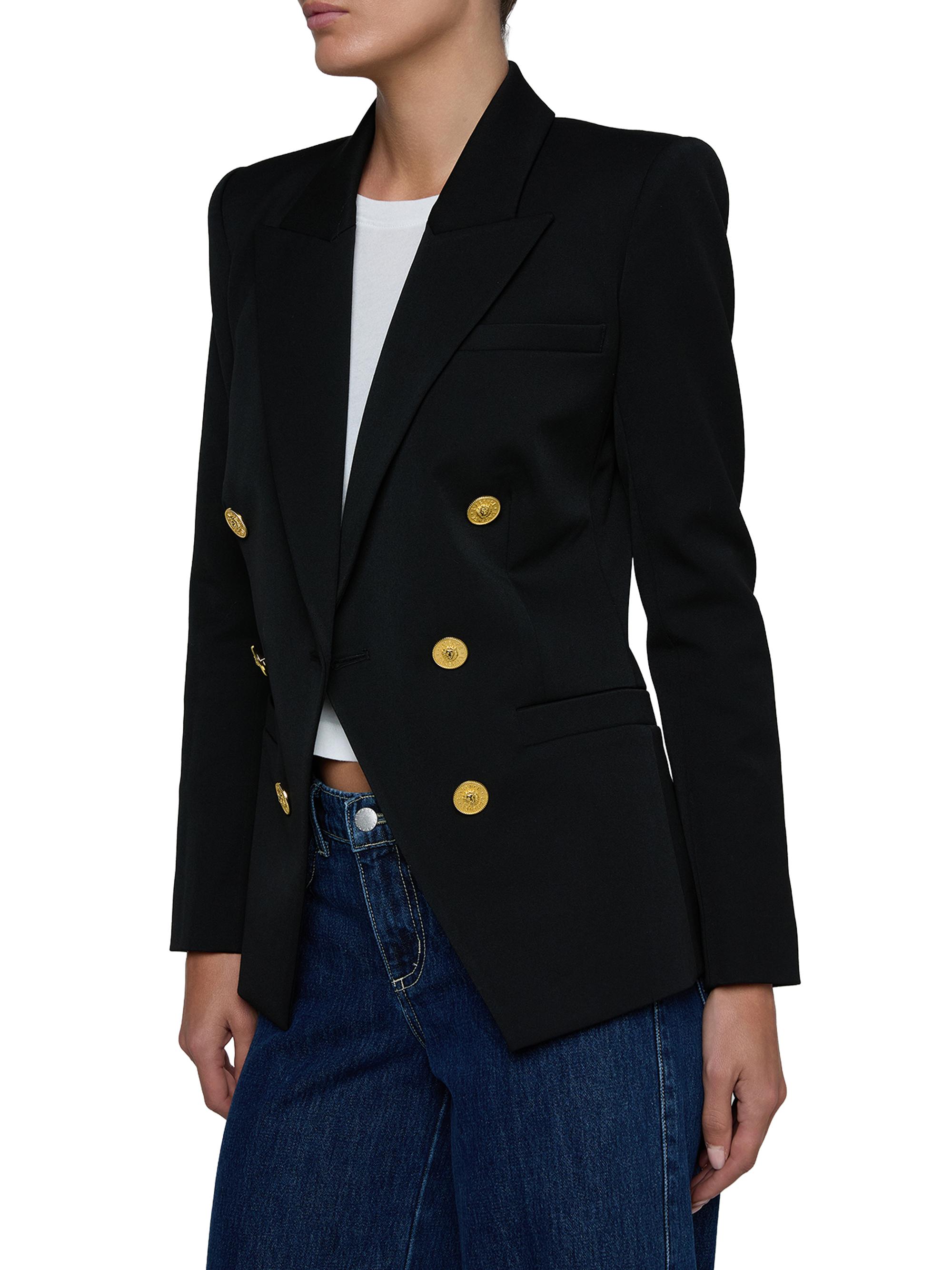 L'AGENCE Kyomi Double-Breasted Blazer | Saks Fifth Avenue