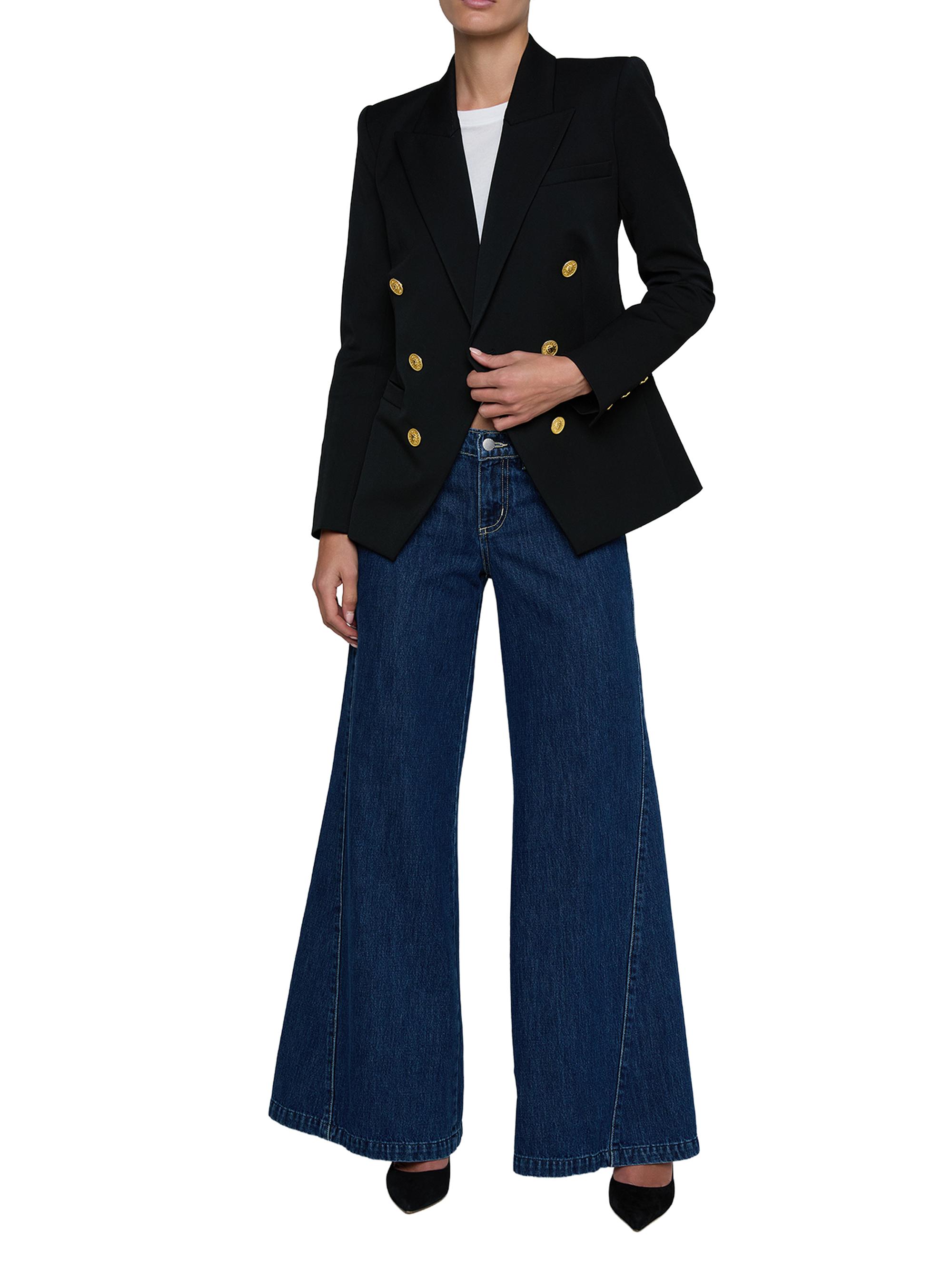 L'AGENCE Kyomi Double-Breasted Blazer | Saks Fifth Avenue