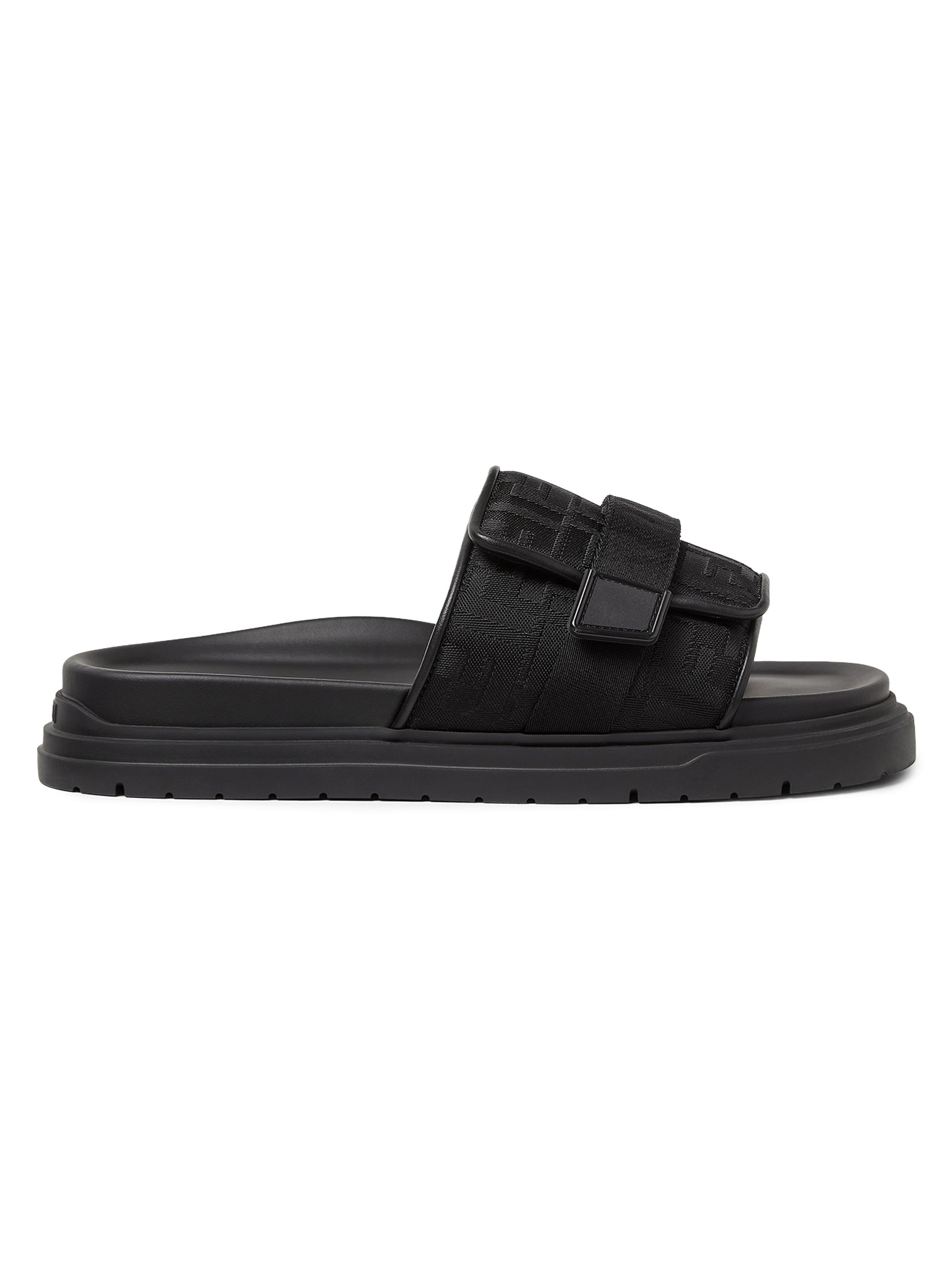 Fendi Cross-Strap FF Logo Sandals | Saks Fifth Avenue