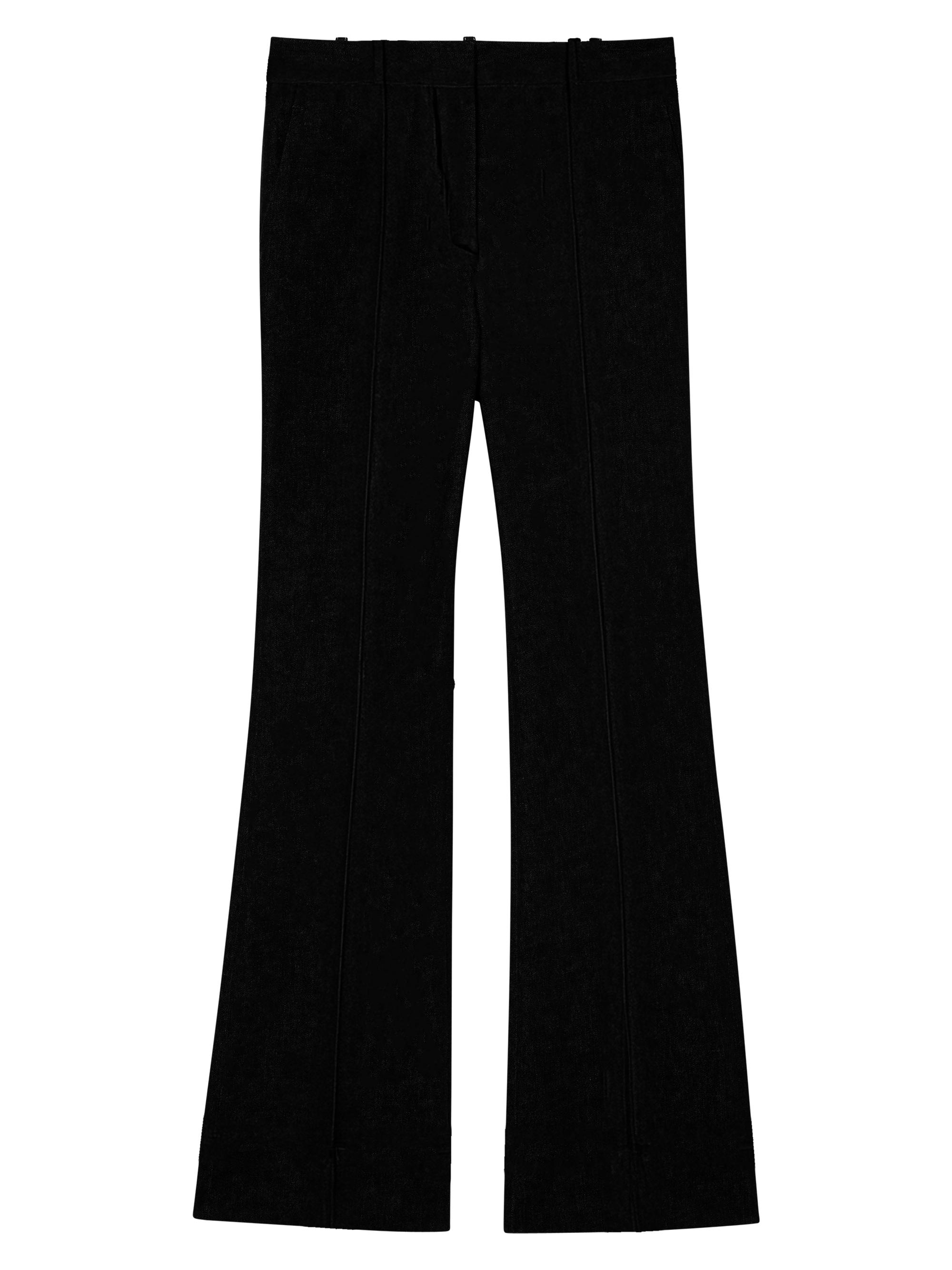 M.M.LaFleur Women's Rowe'70s Jeans - Eco Better Than Denim - Black