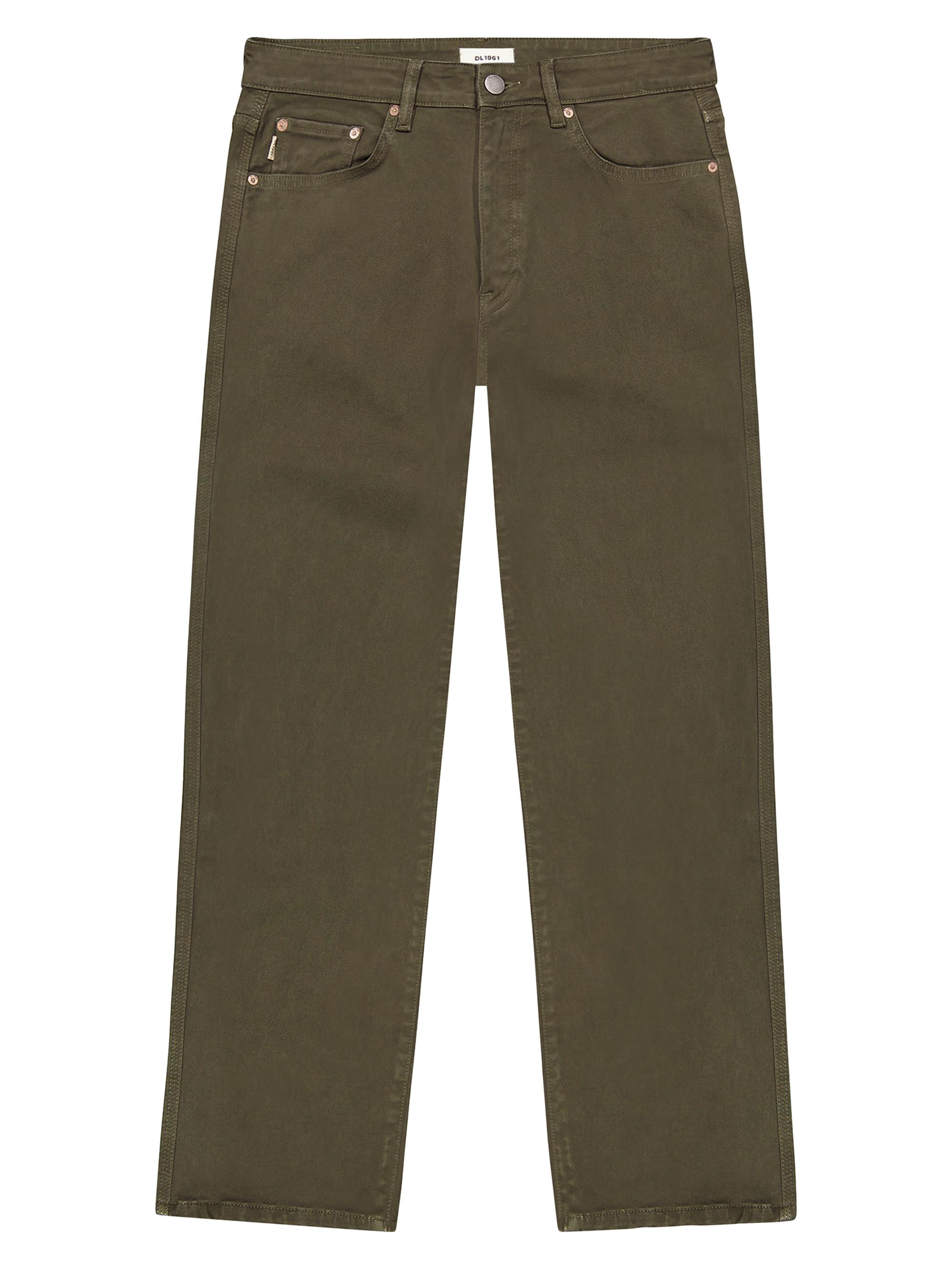 DL1961 Men's Noah Straight Jeans - Military Green