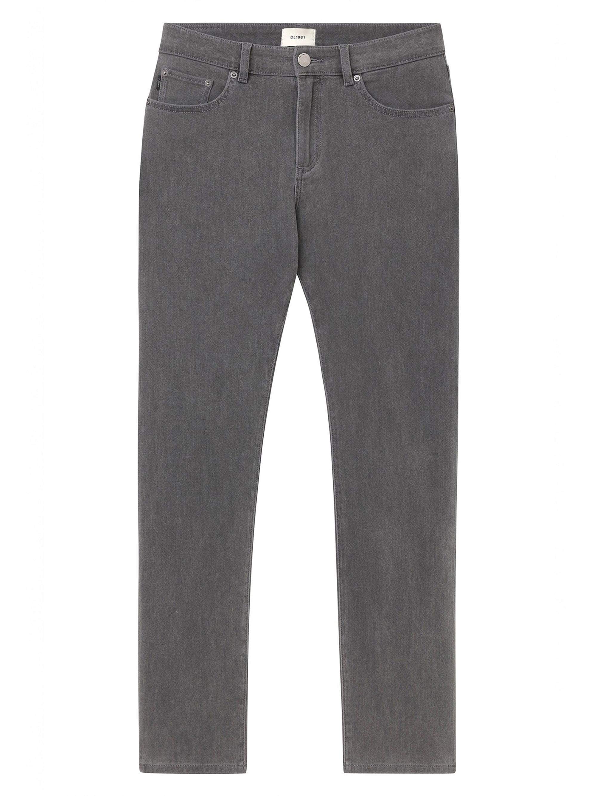 DL1961 Men's Russell Slim Straight Jeans - Weathered Grey