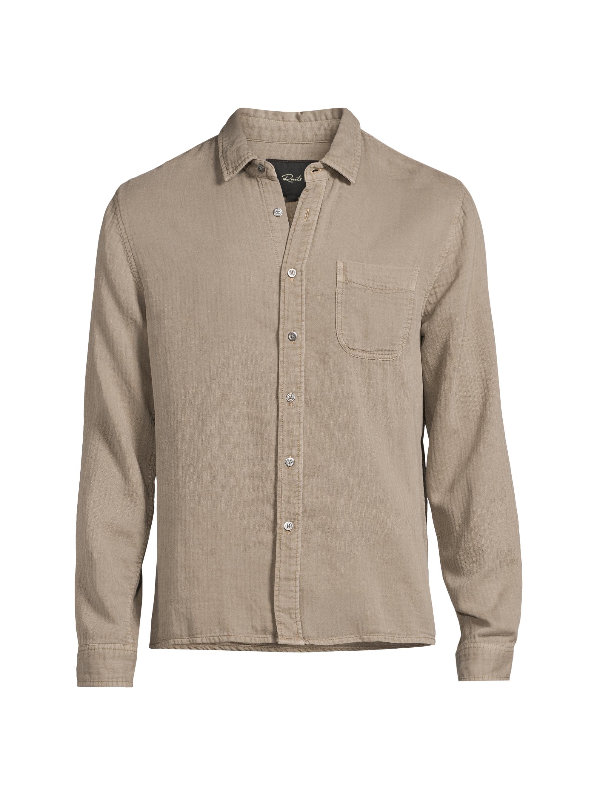 Rails Men's Owens Cotton Shirt - Desert Path