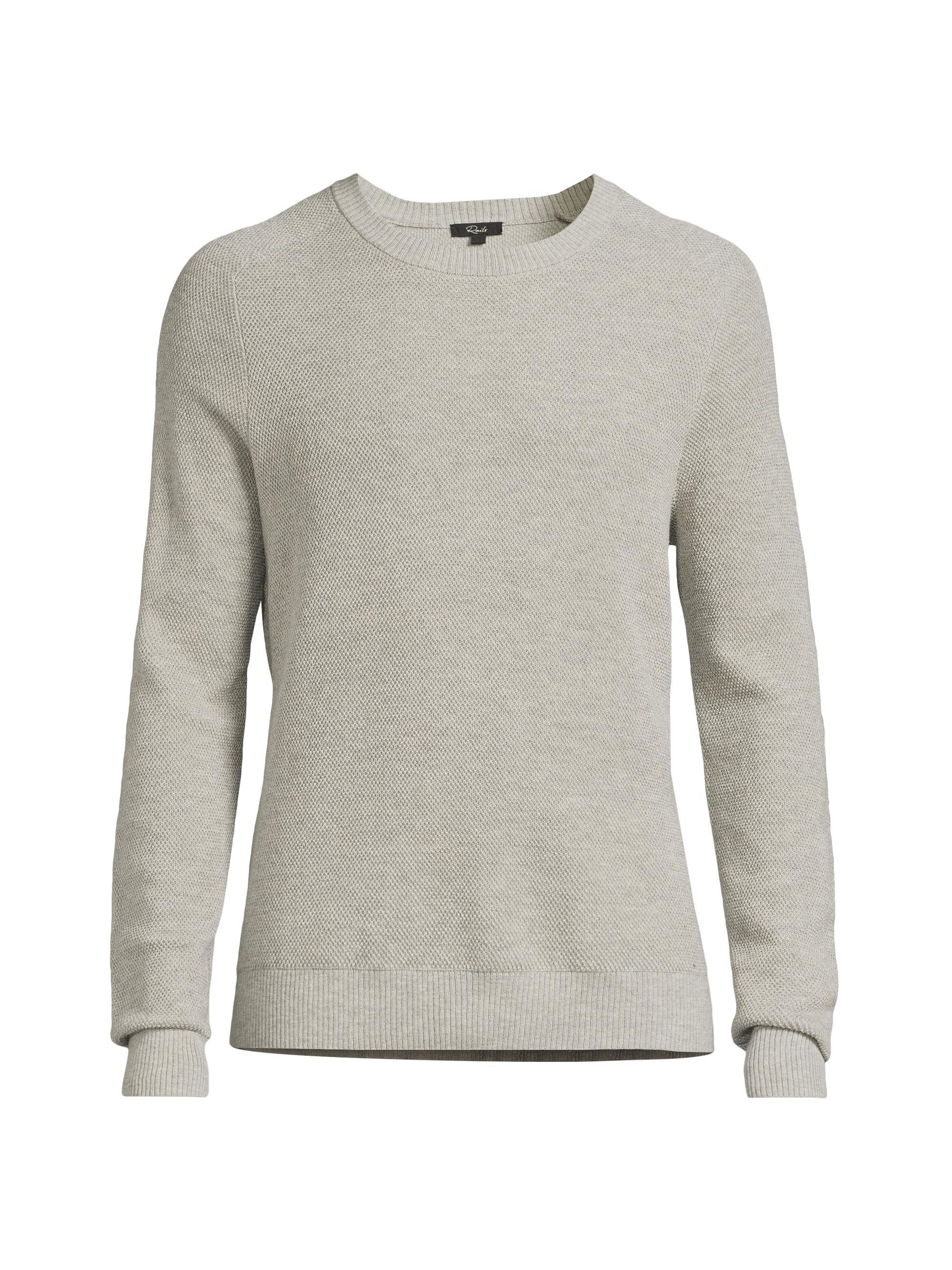Rails Men's Vann Crewneck Sweater - Grey Heather