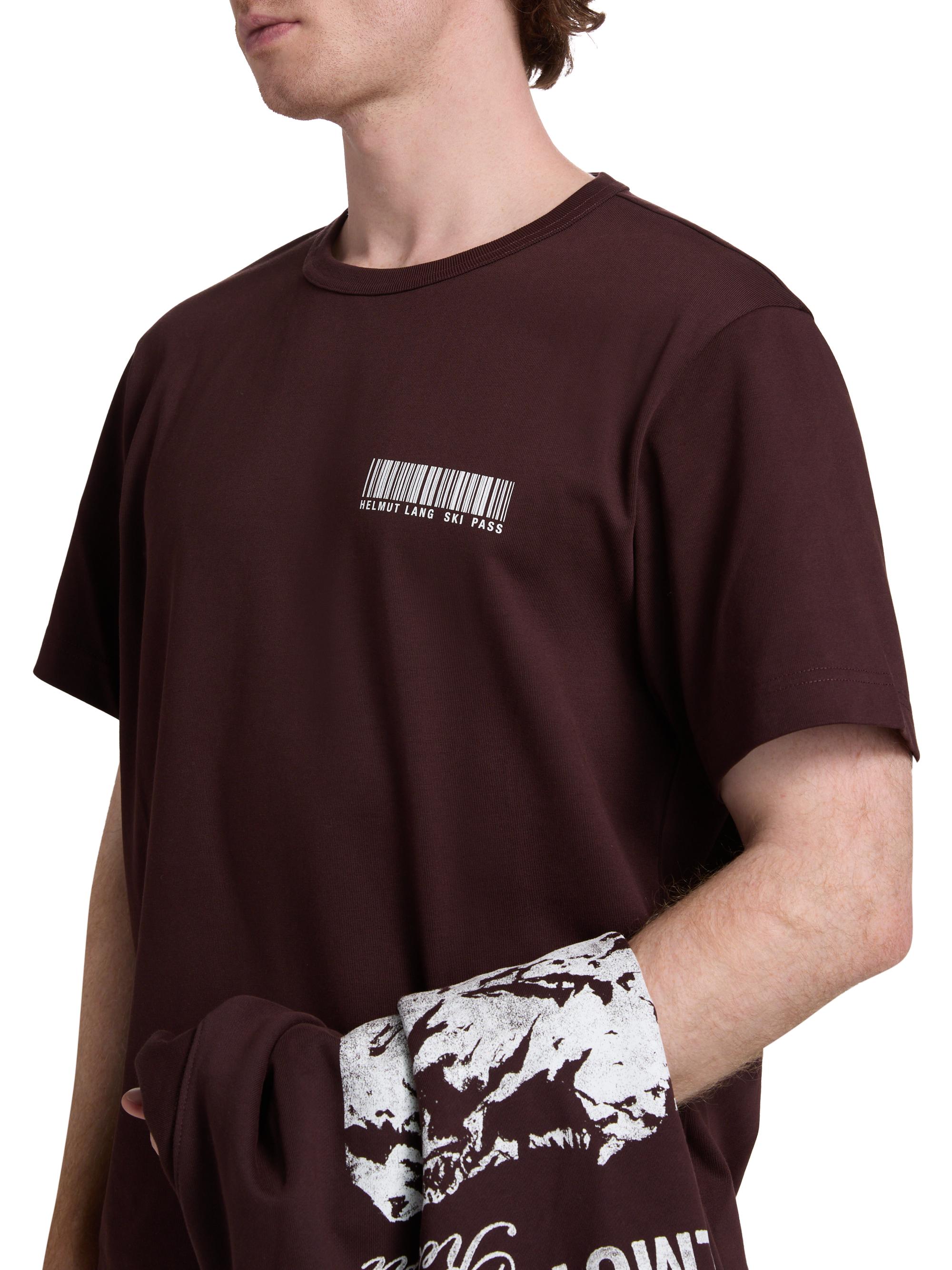 Helmut Lang Ski Schedule T-Shirt | Saks Fifth Avenue
