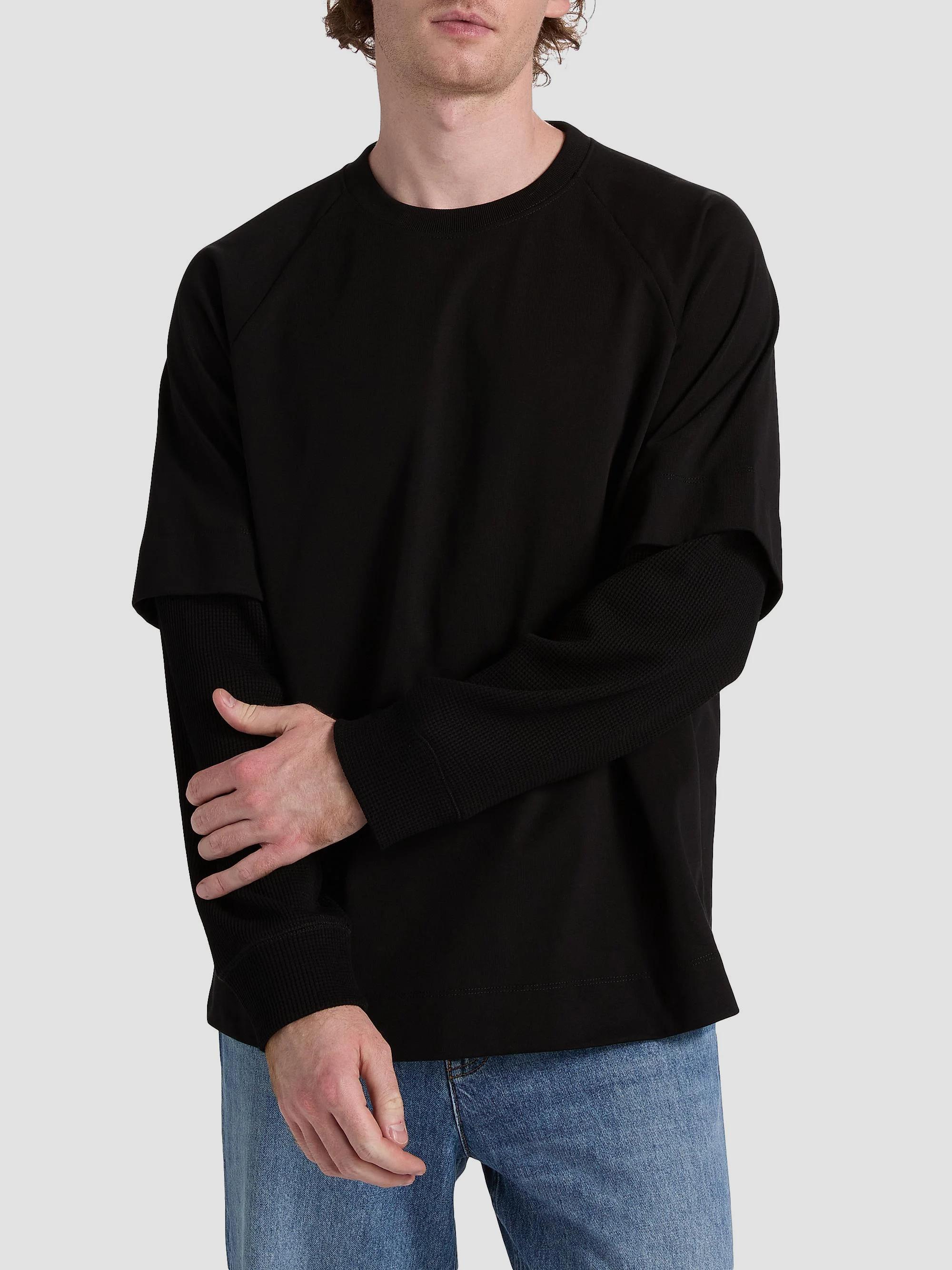 Helmut Lang Double-Layer Waffle T-Shirt | Saks Fifth Avenue