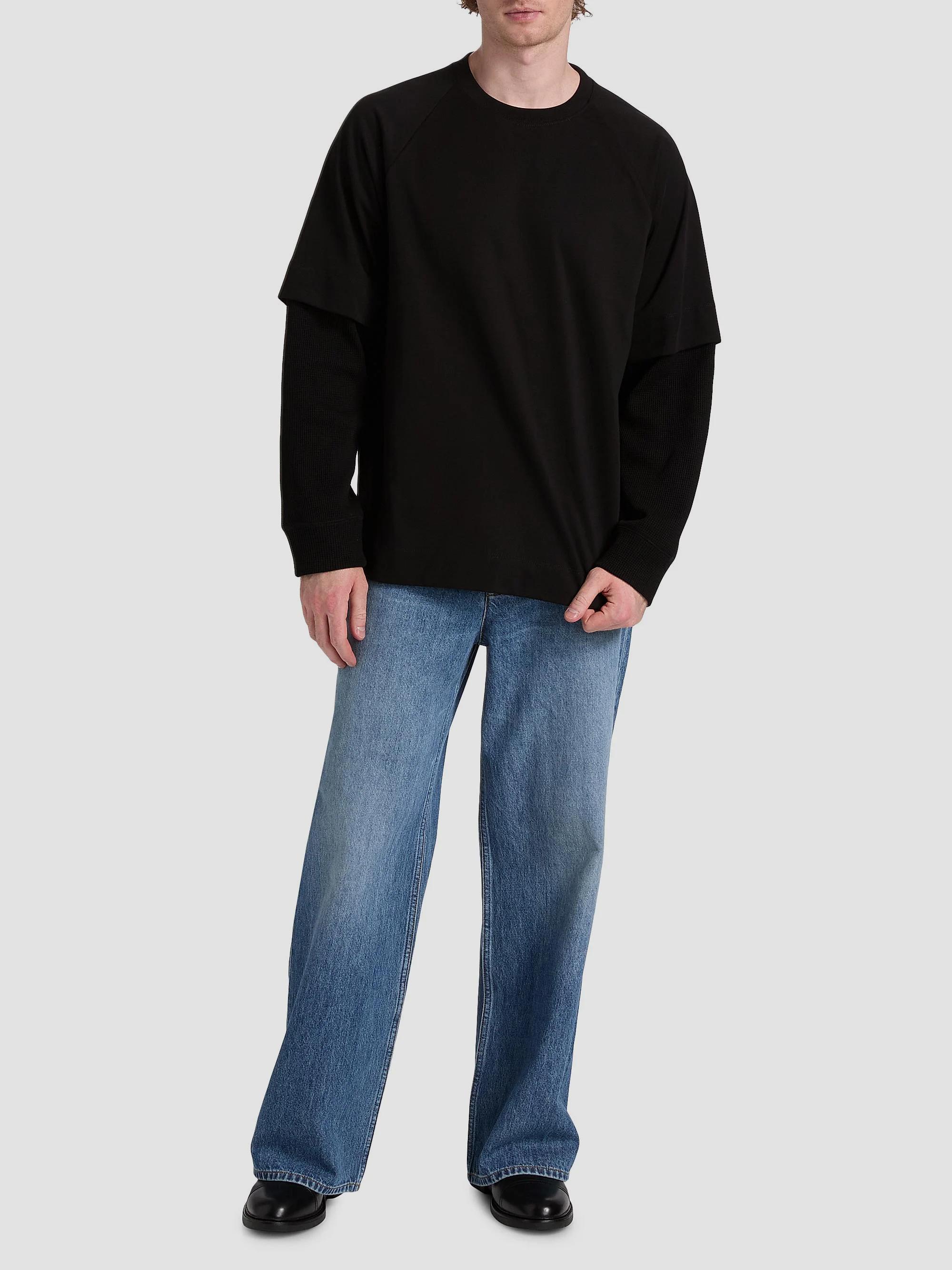 Helmut Lang Double-Layer Waffle T-Shirt | Saks Fifth Avenue