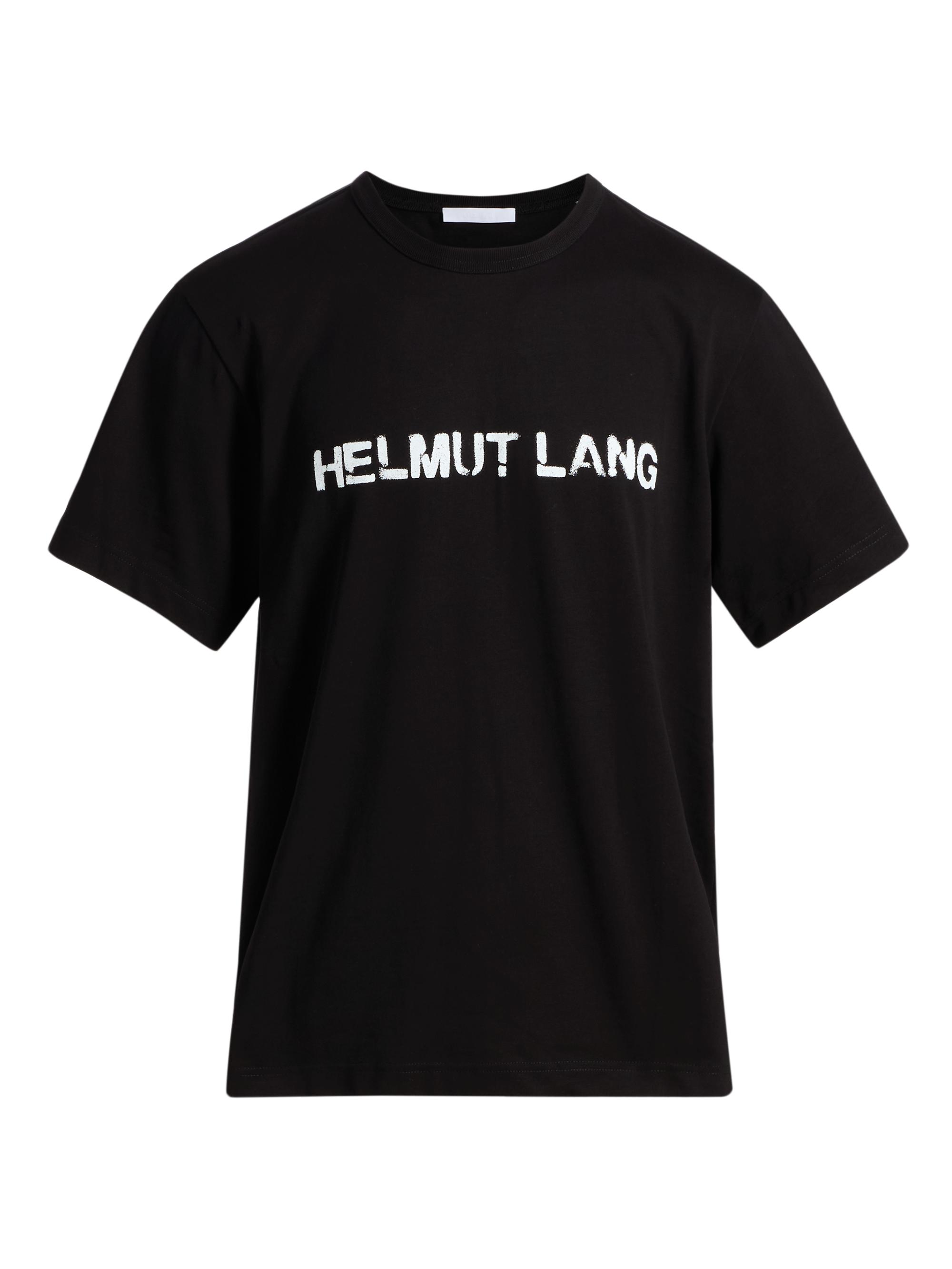 Helmut Lang Logo Crewneck T-Shirt | Saks Fifth Avenue