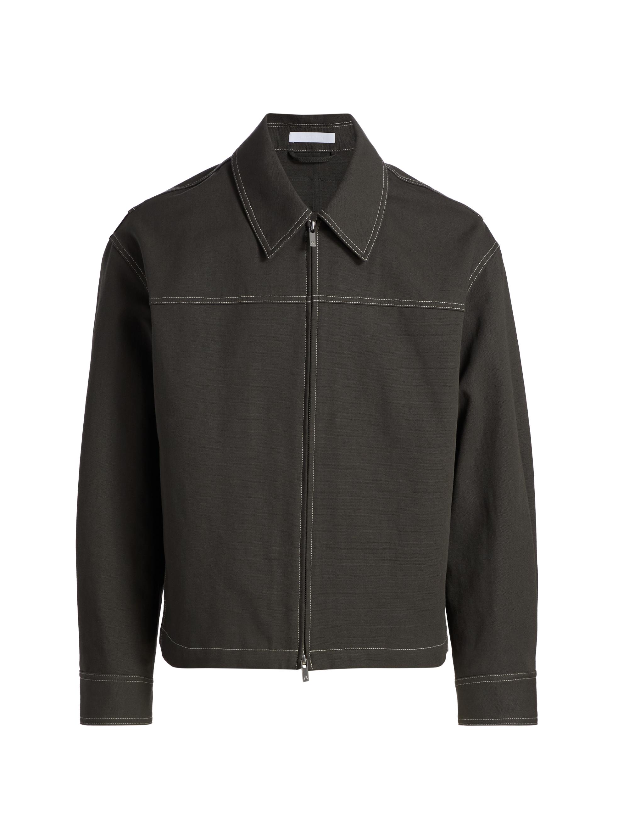 Helmut Lang Virgin Wool Zip-Up Bomber Jacket | Saks Fifth Avenue