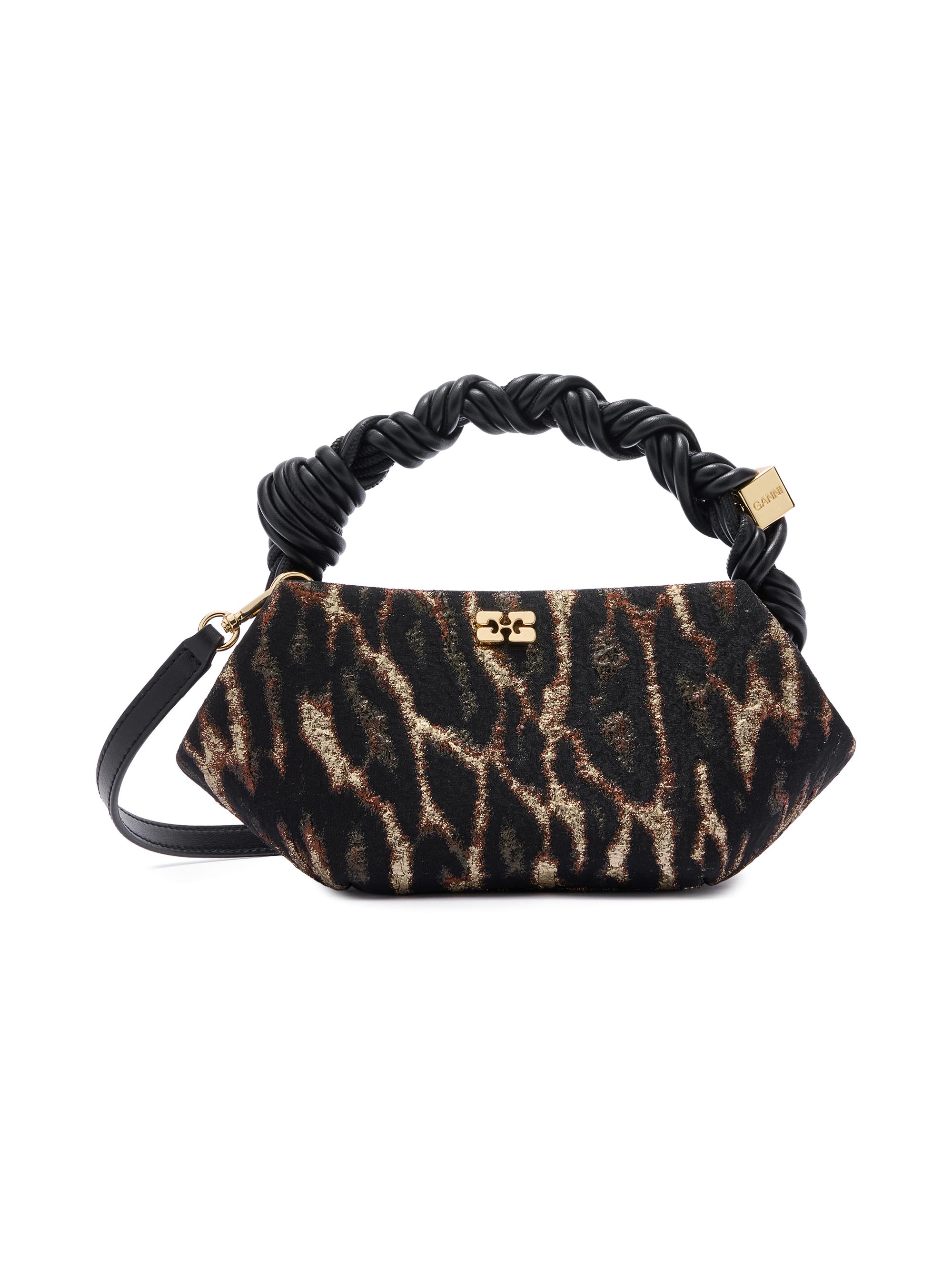 Ganni Flower Crystal Satin Mini Bou Bag | Saks Fifth Avenue